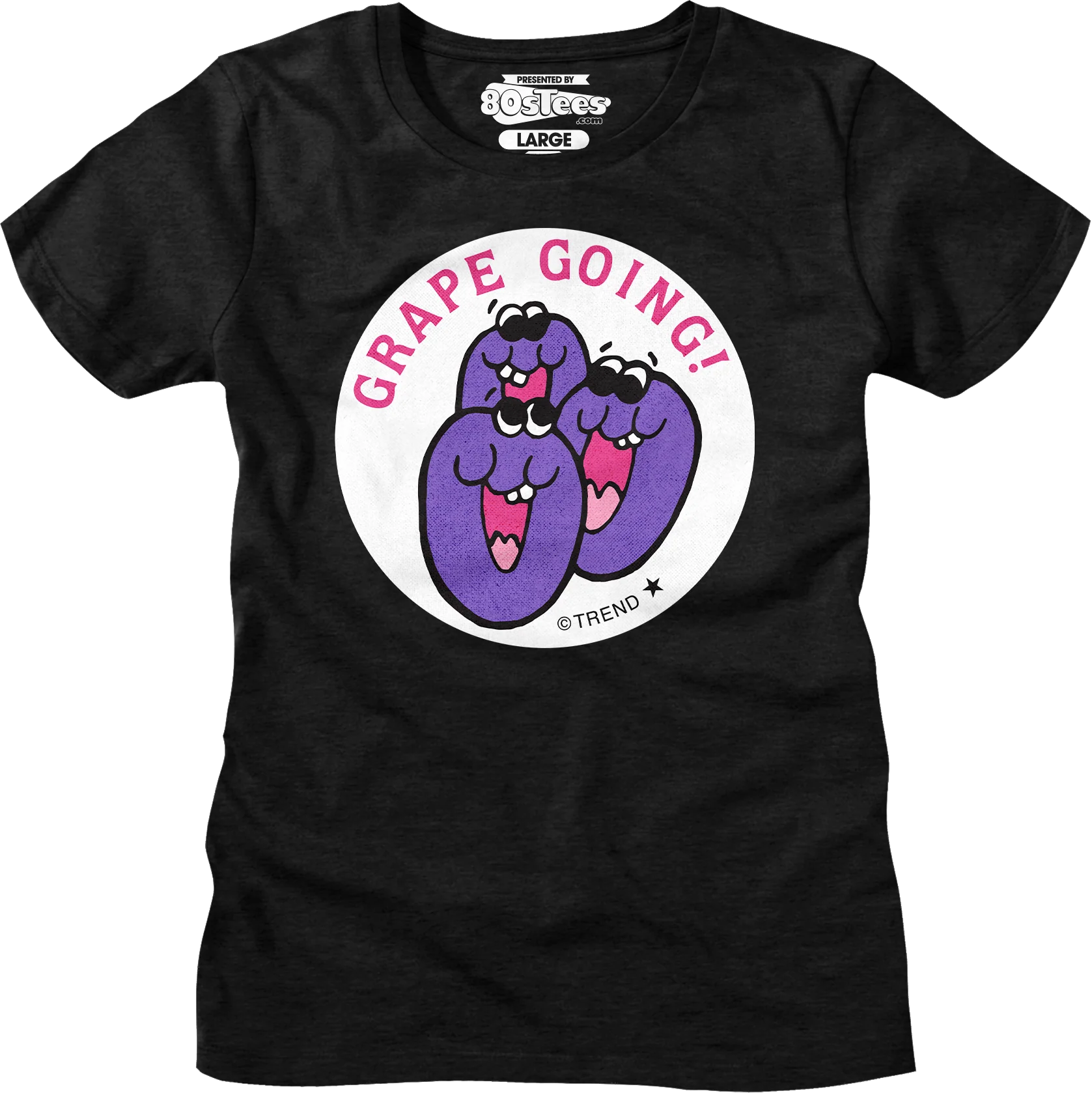 Womens Grape Going Grape Jelly Scratch N Sniff Shirt