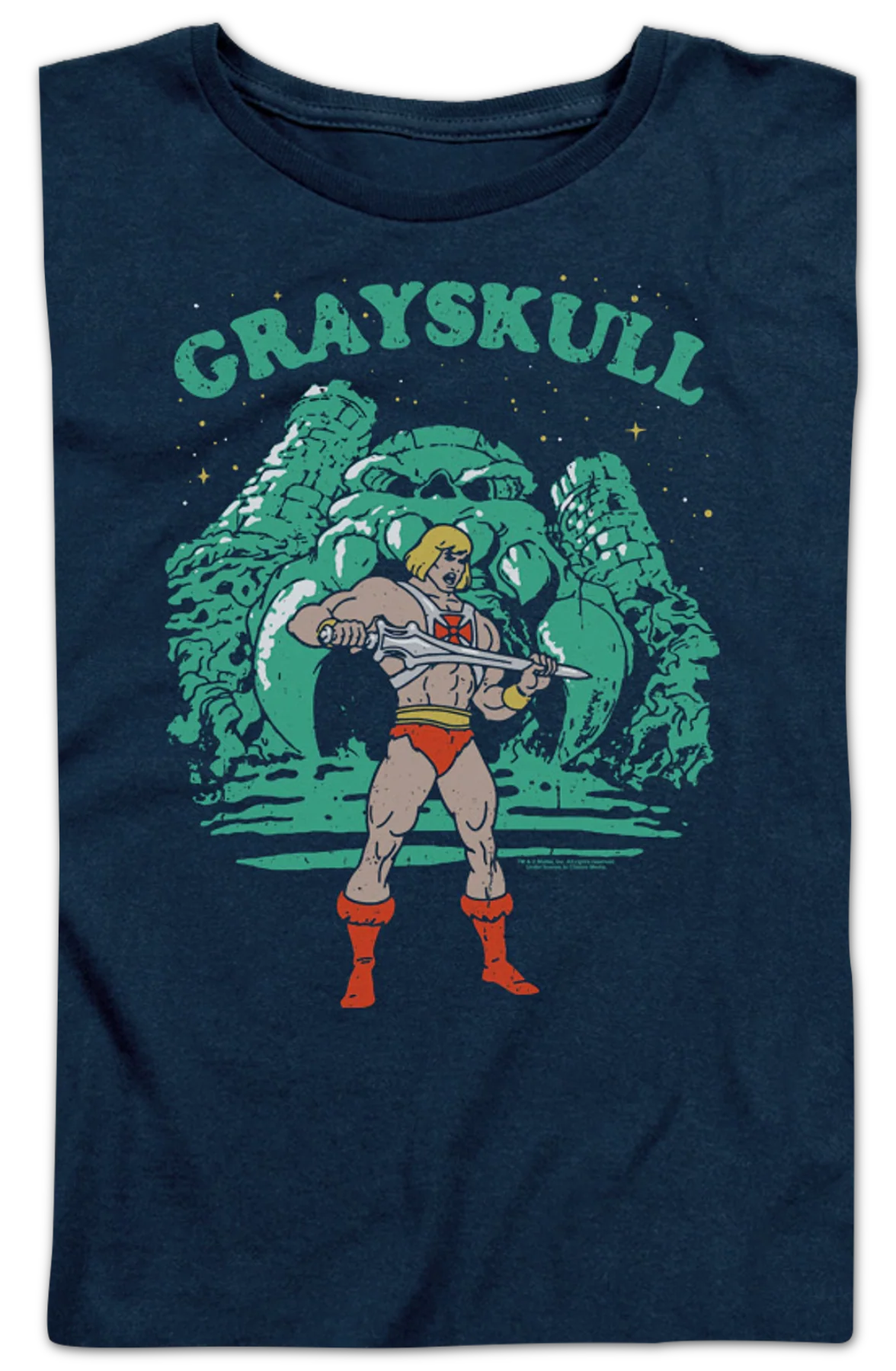 Womens Grayskull Masters of the Universe Shirt - Image 2