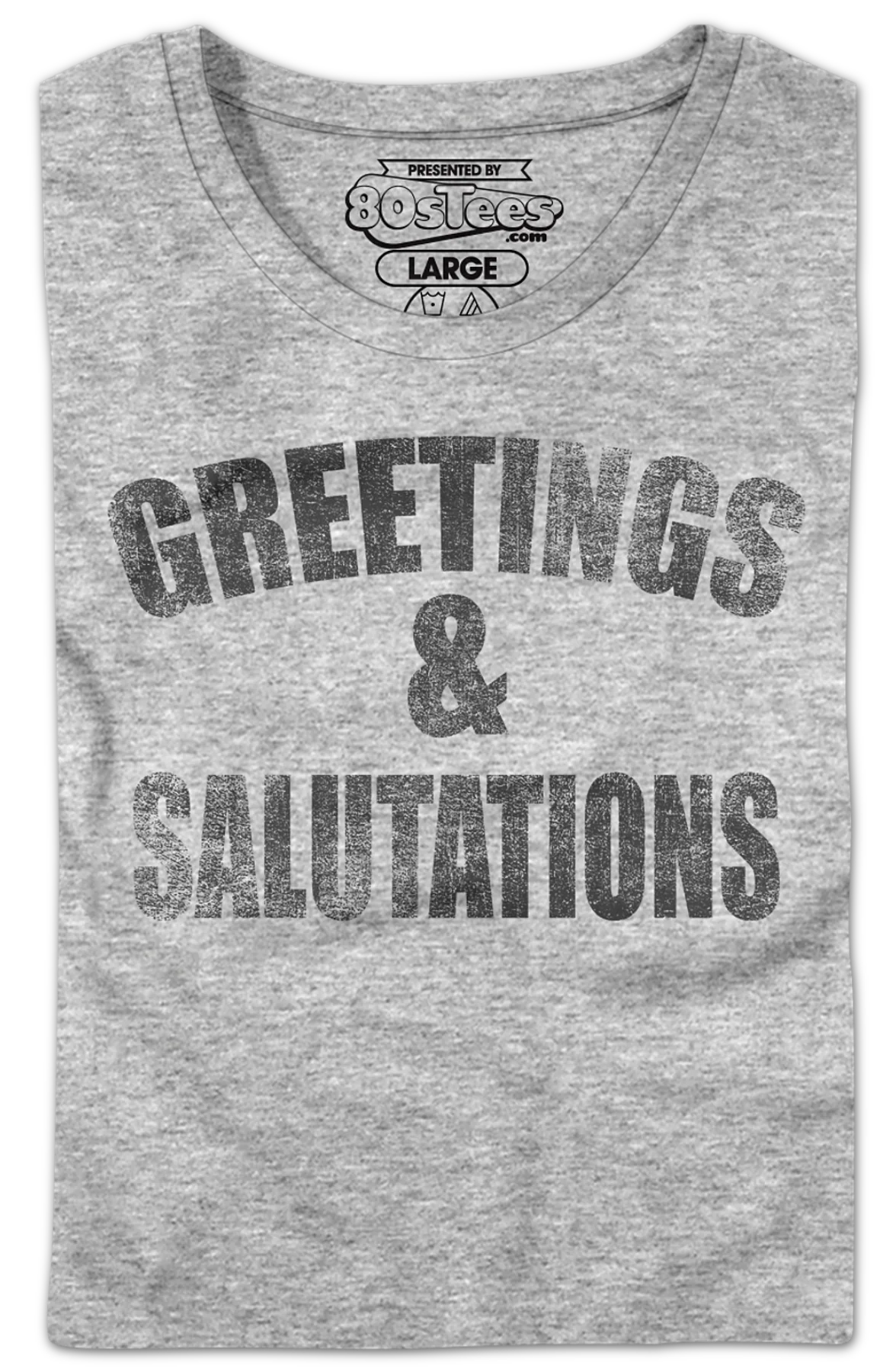 Womens Greetings and Salutations Heathers Shirt - Image 2