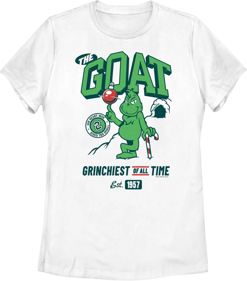 Womens Grinchiest Of All Time Dr. Seuss Shirt