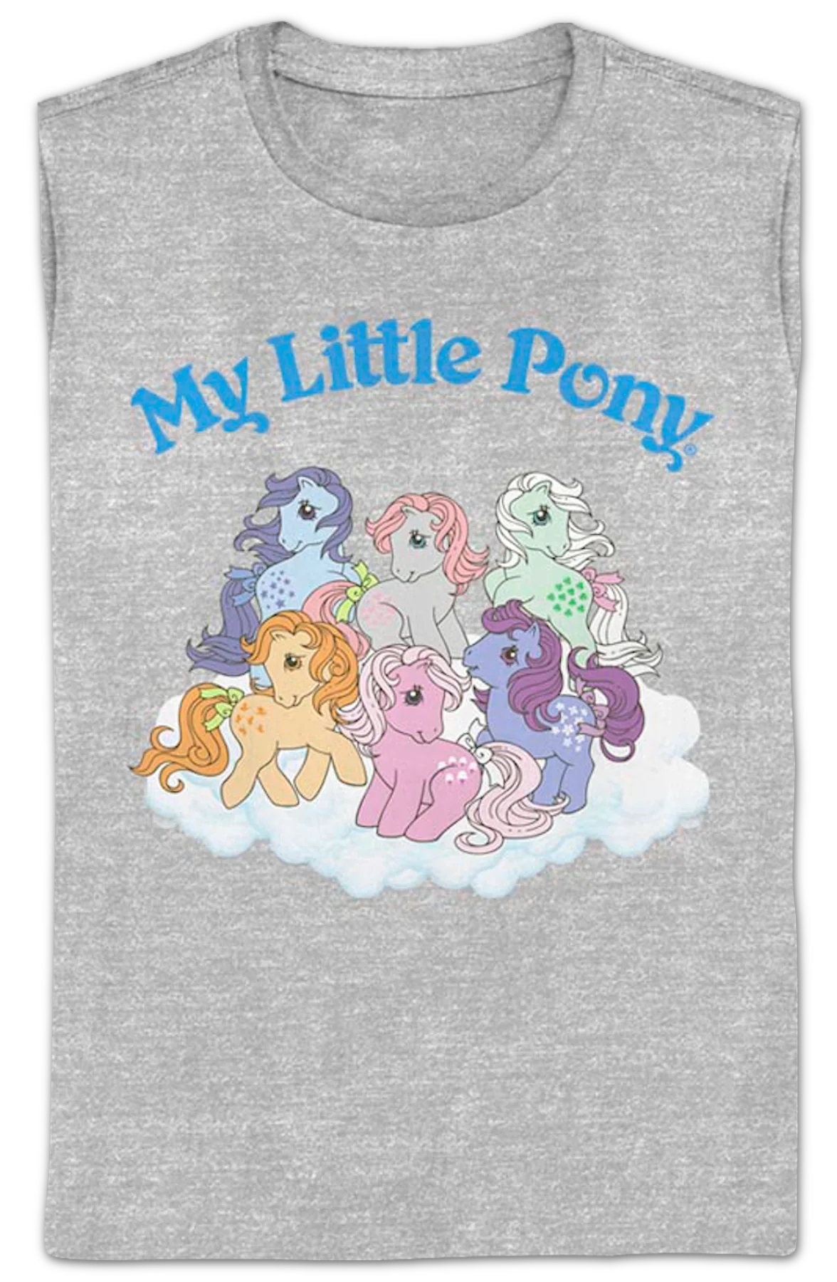 Womens Group Cloud Photo My Little Pony Shirt - Image 2