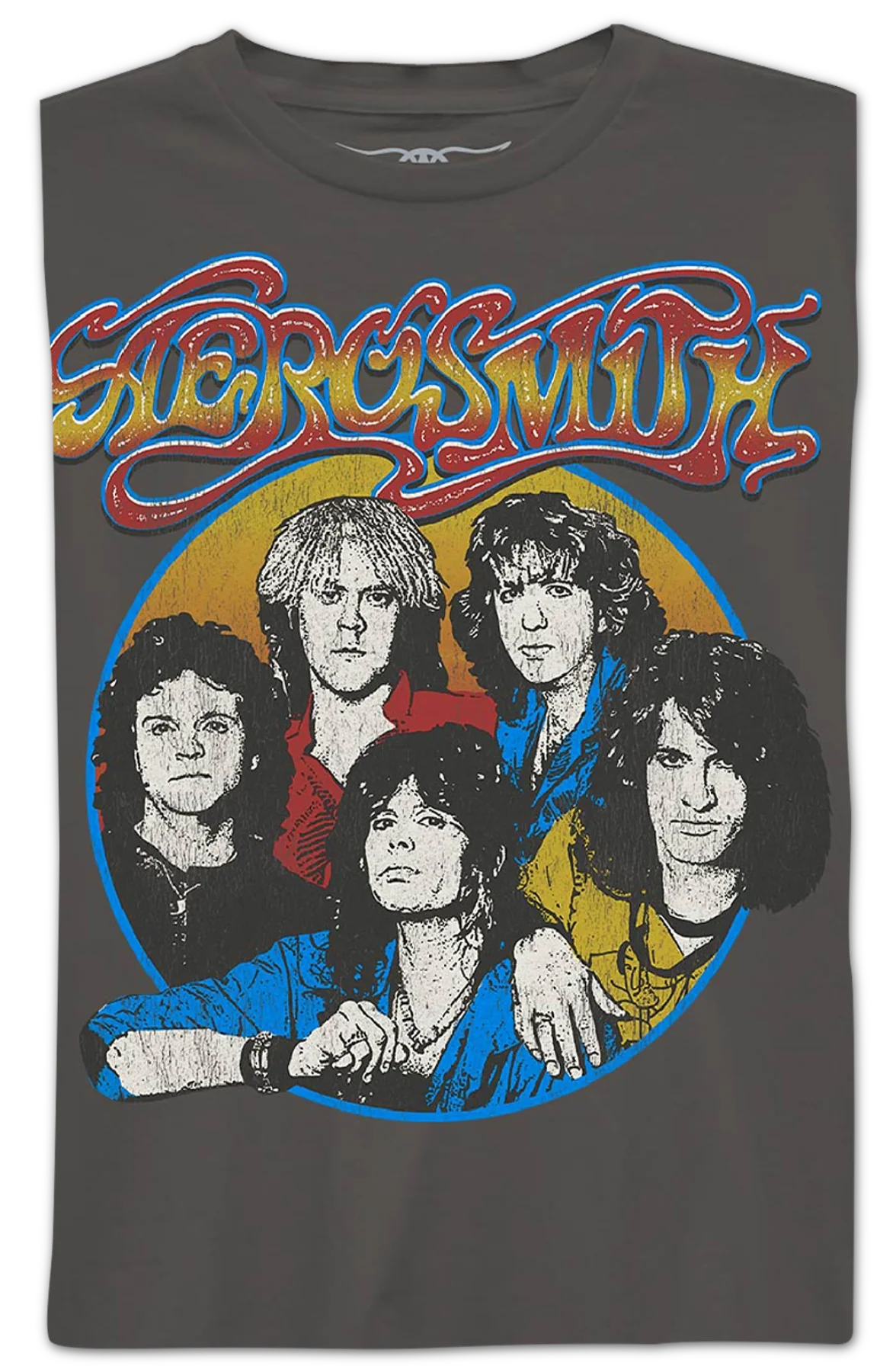 Womens Group Photo Aerosmith Shirt - Image 2