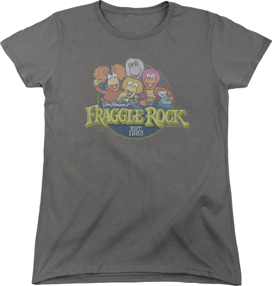 Womens Group Photo Fraggle Rock Shirt