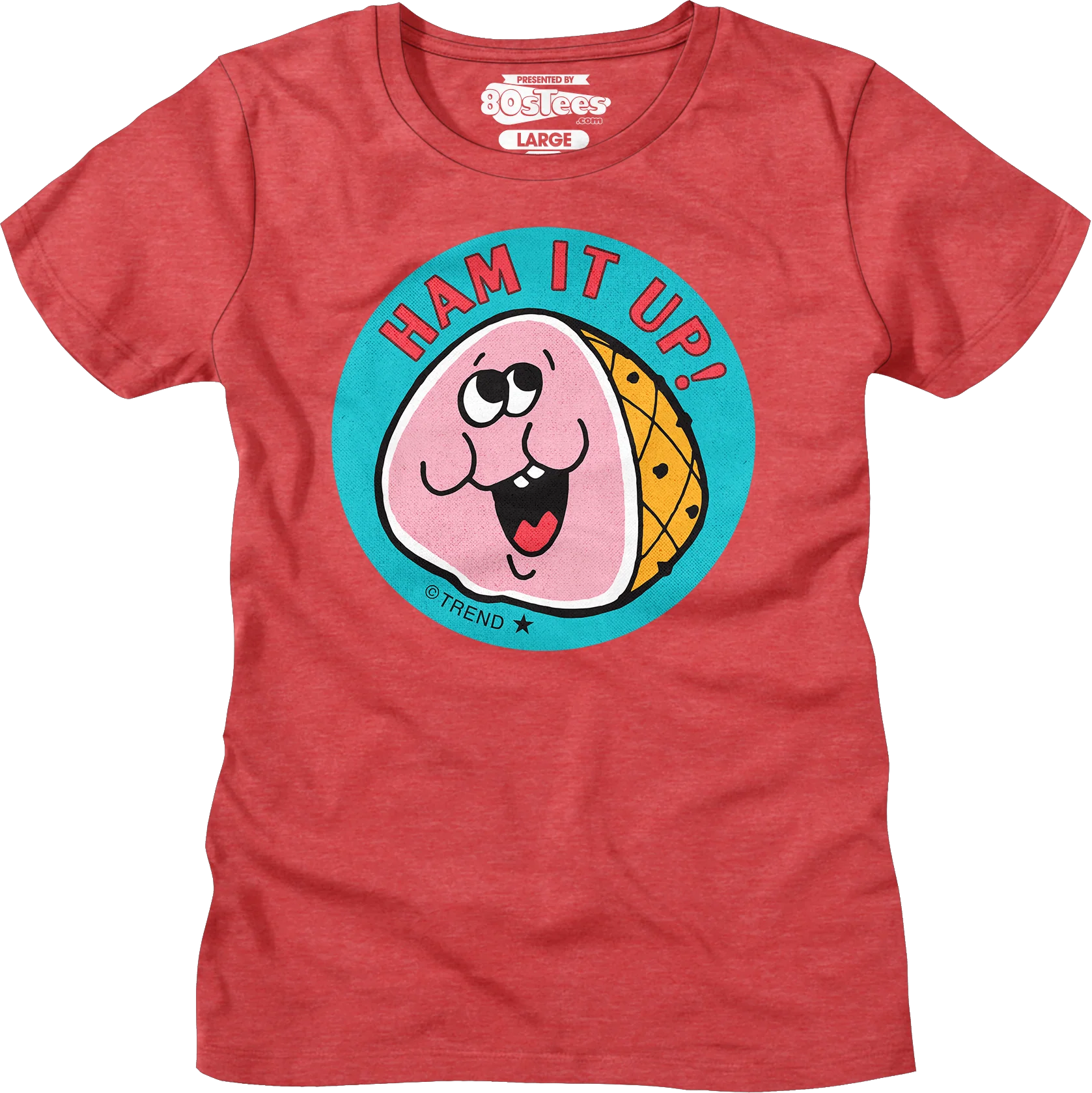 Womens Ham It Up Scratch N Sniff Shirt