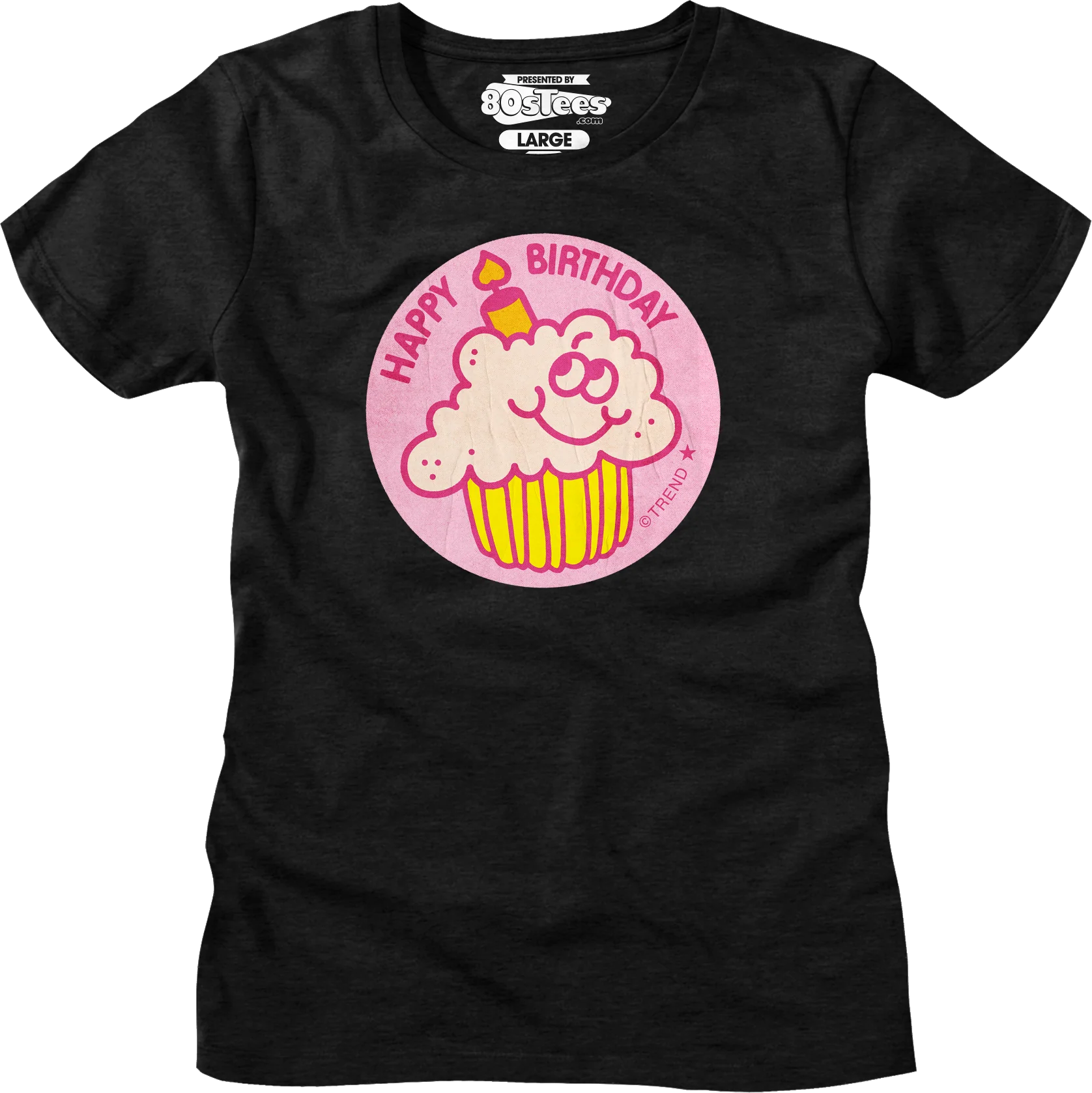 Womens Happy Birthday Scratch N Sniff Shirt - Image 4