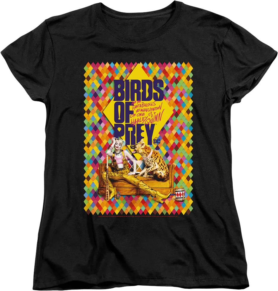 Womens Harley's Hyena Birds Of Prey Shirt