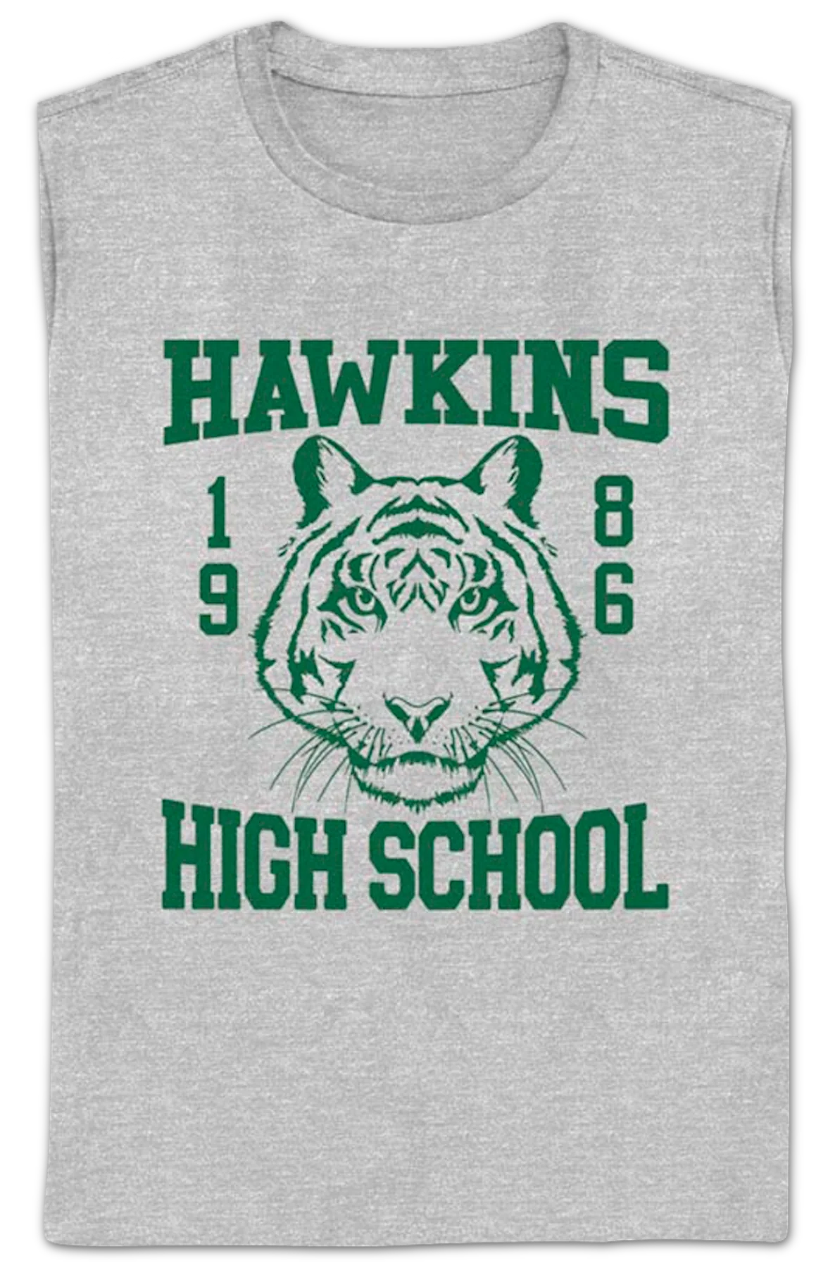 Womens Hawkins High School Tigers 1986 Stranger Things Shirt - Image 2
