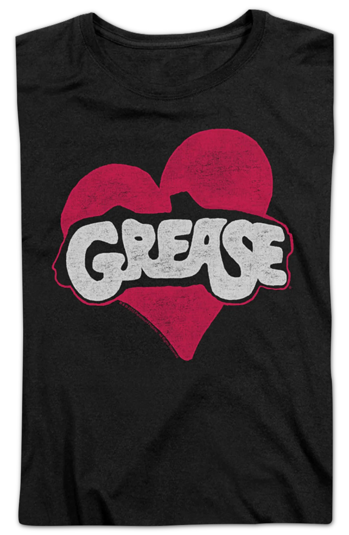 Womens Heart Grease Shirt - Image 2