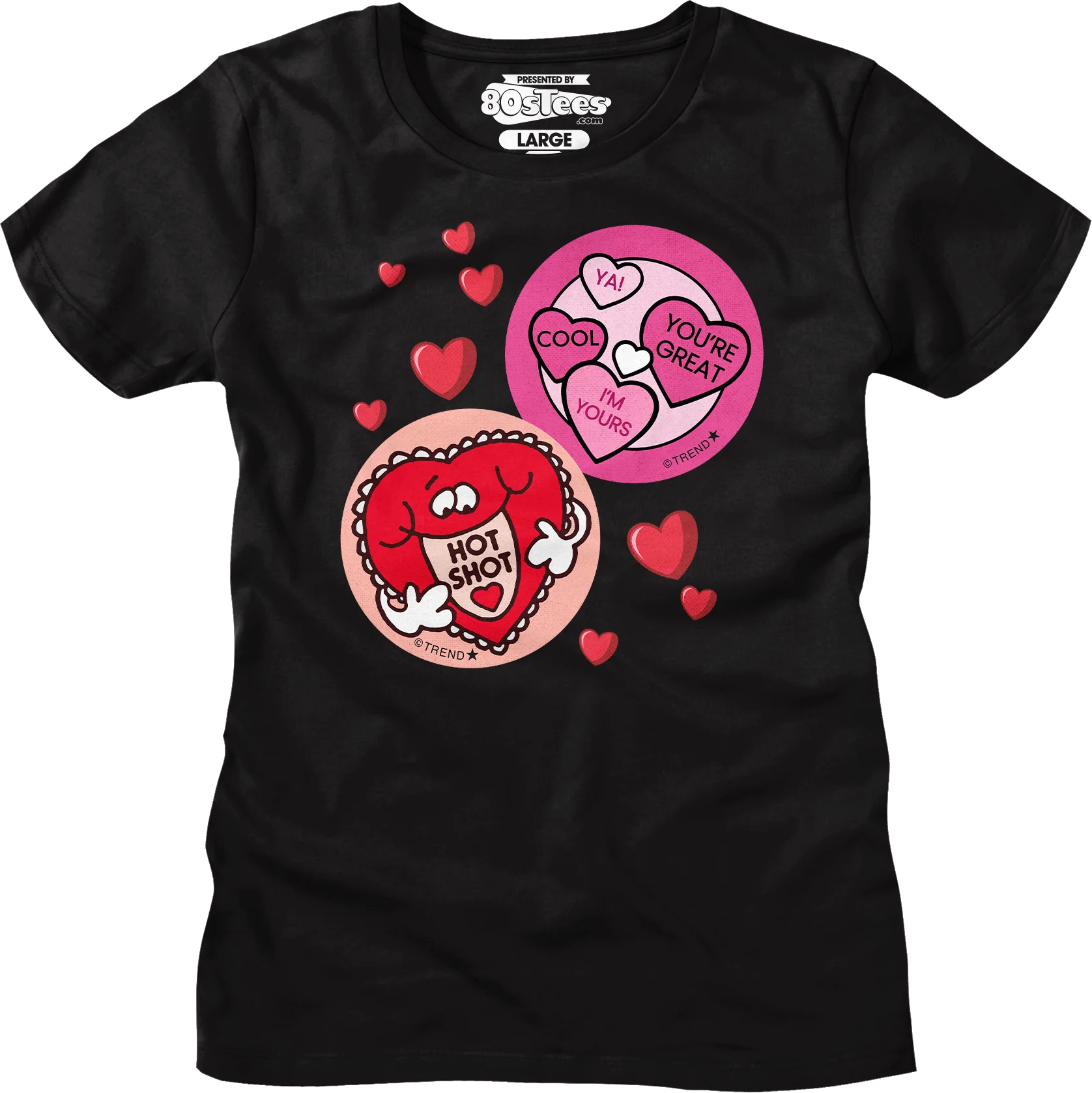 Womens Hot Shot Valentine Scratch N Sniff Shirt - Image 4