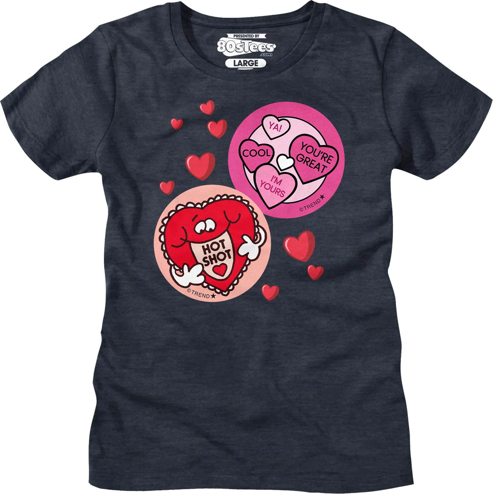 Womens Hot Shot Valentine Scratch N Sniff Shirt - Image 5