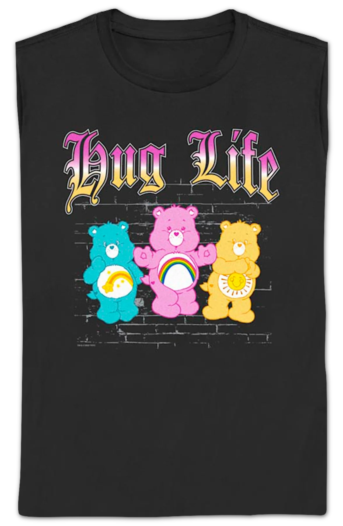 Womens Hug Life Care Bears Shirt - Image 2