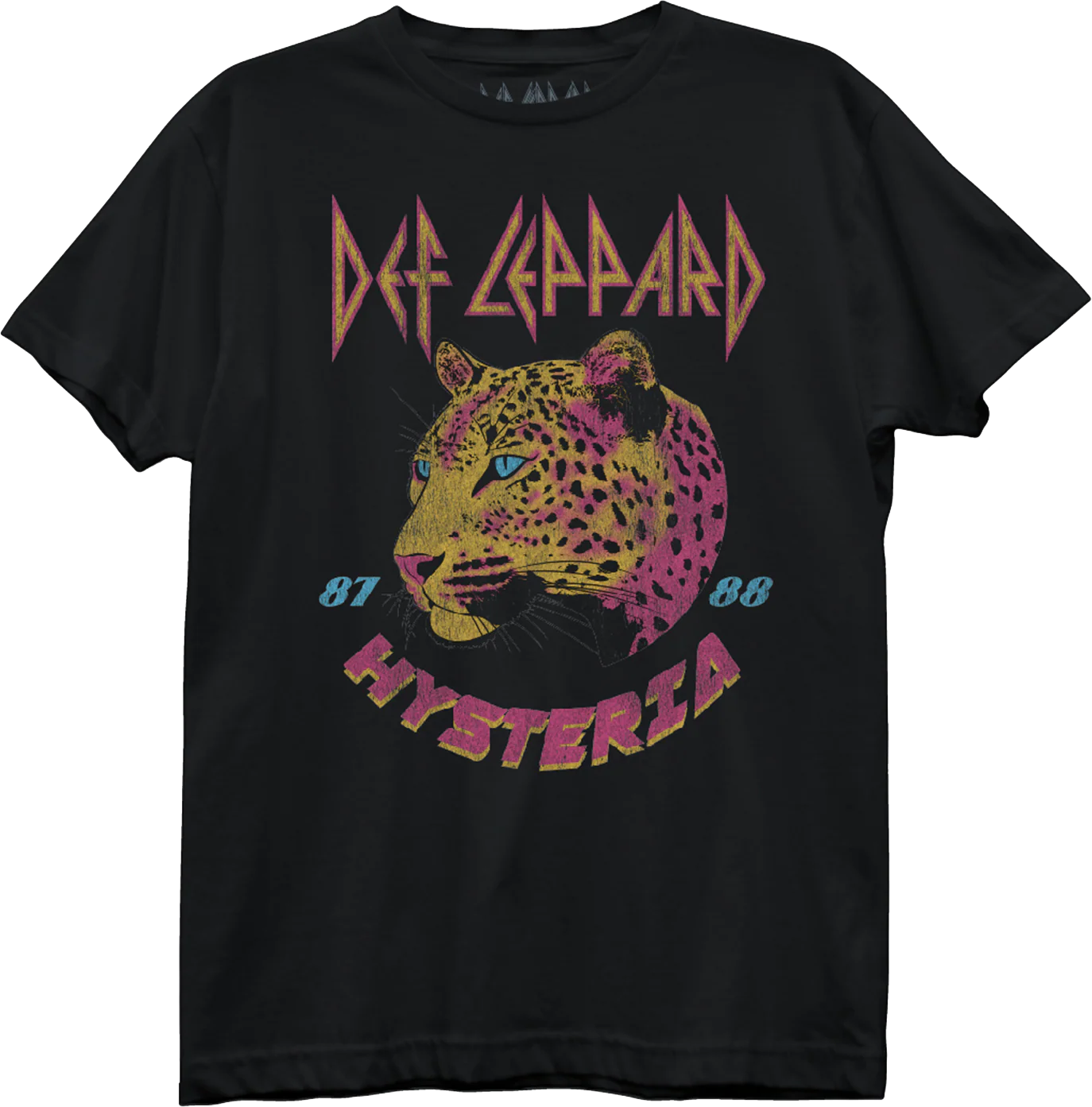 Womens Hysteria 87-88 Tour Def Leppard Shirt