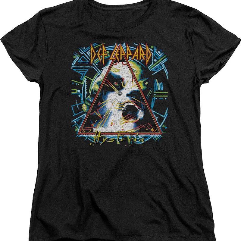 Womens Hysteria Def Leppard Shirt