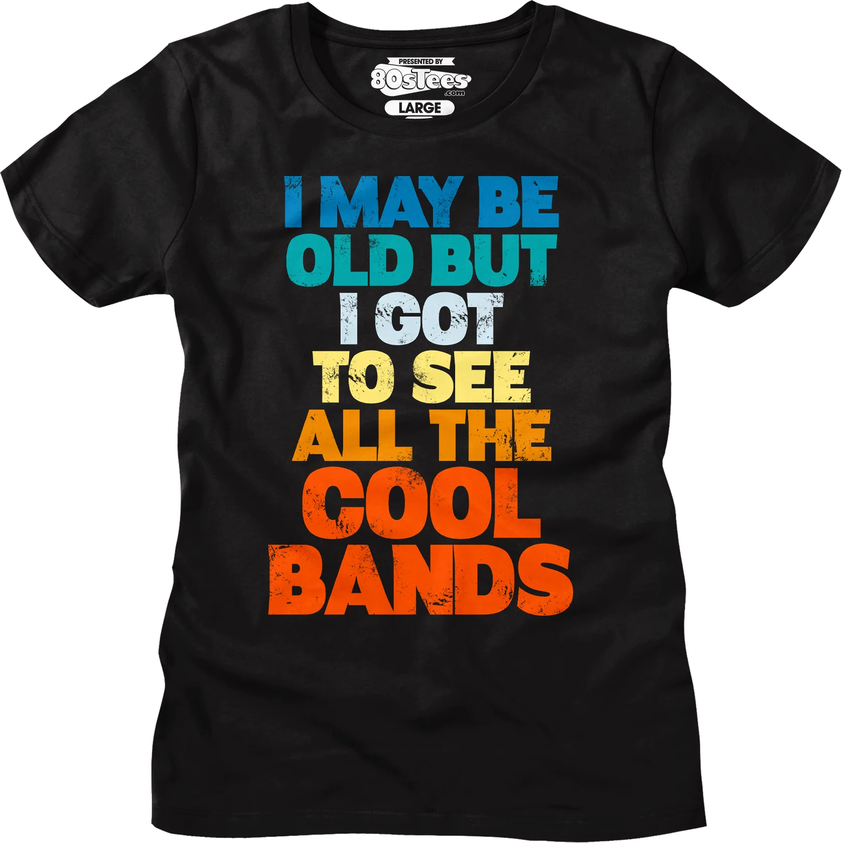 Womens I Got To See All The Cool Bands Shirt - Image 4