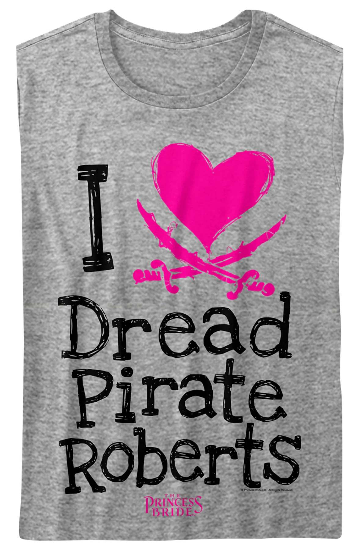 Womens I Love Dread Pirate Roberts Princess Bride Shirt - Image 2
