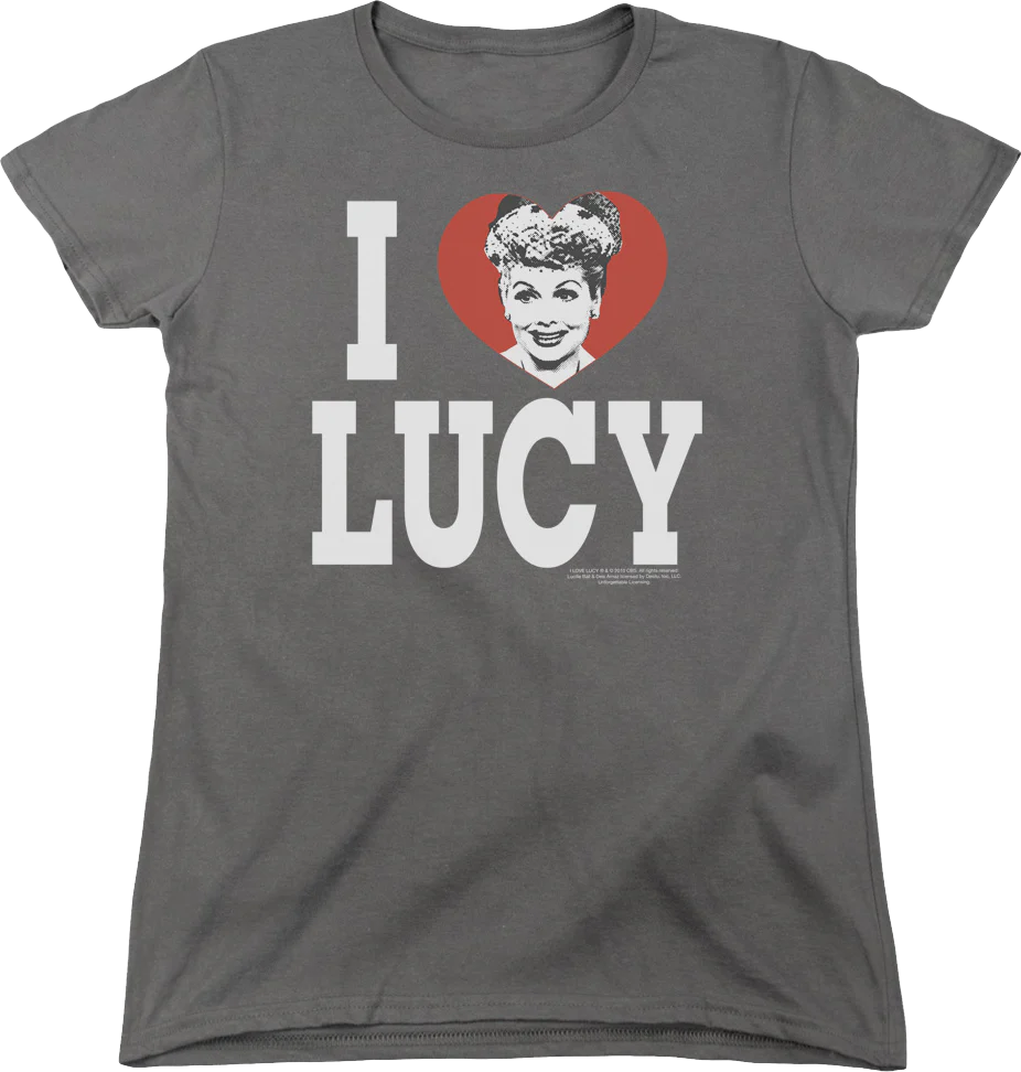 Womens I Love Lucy Shirt