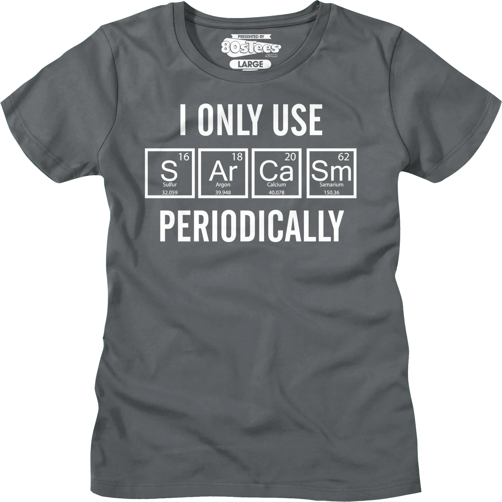 Womens I Only Use Sarcasm Periodically Shirt - Image 6