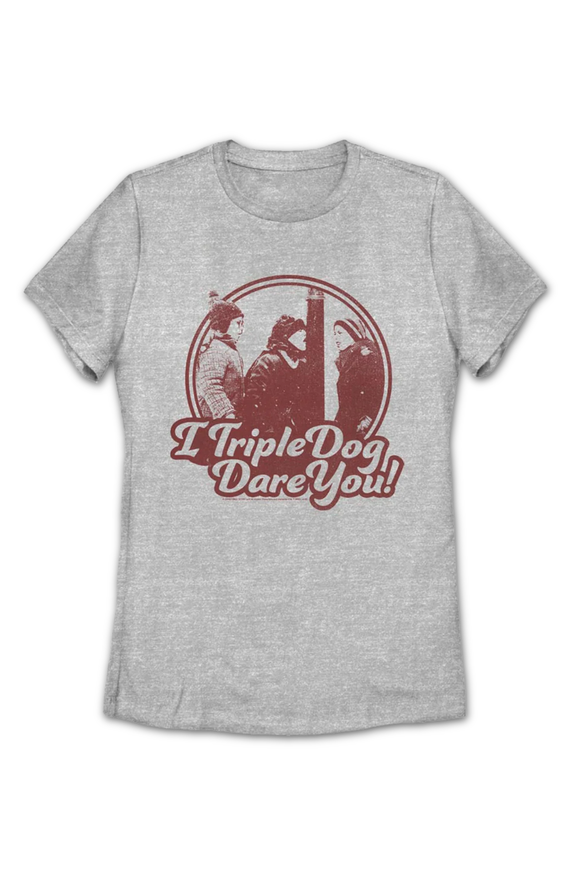 Womens I Triple Dog Dare You Christmas Story Shirt - Image 2