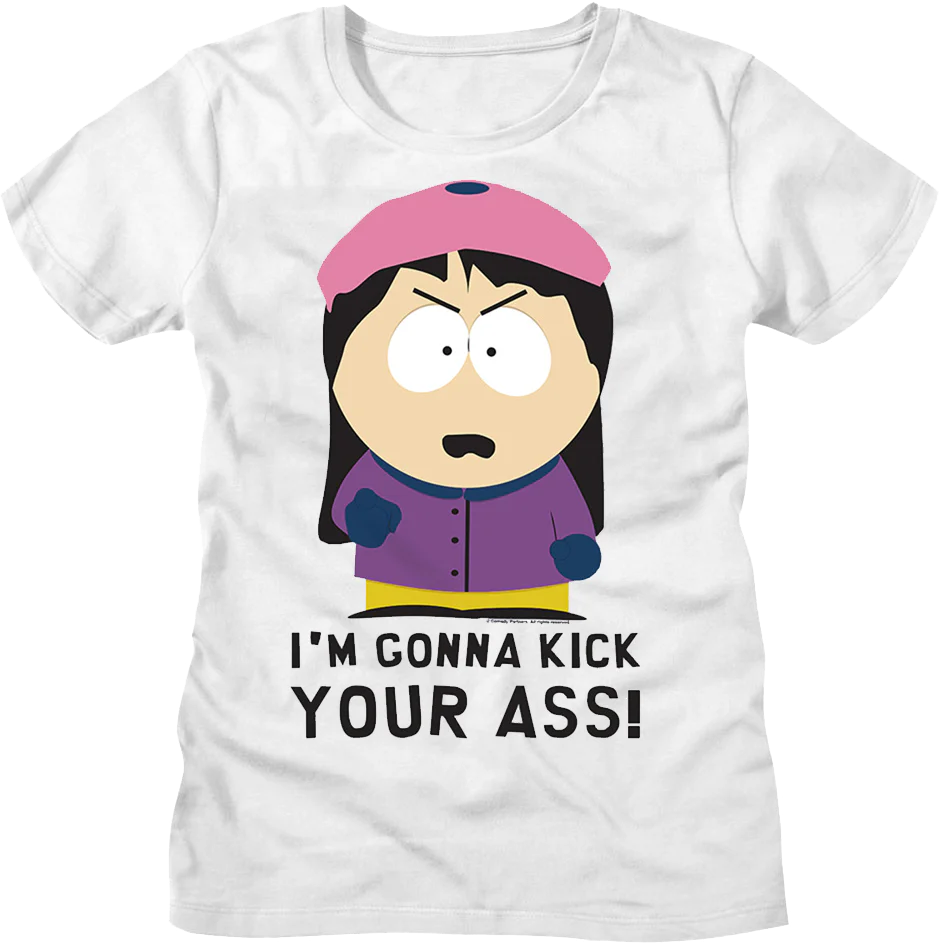 Womens I'm Gonna Kick Your Ass South Park Shirt