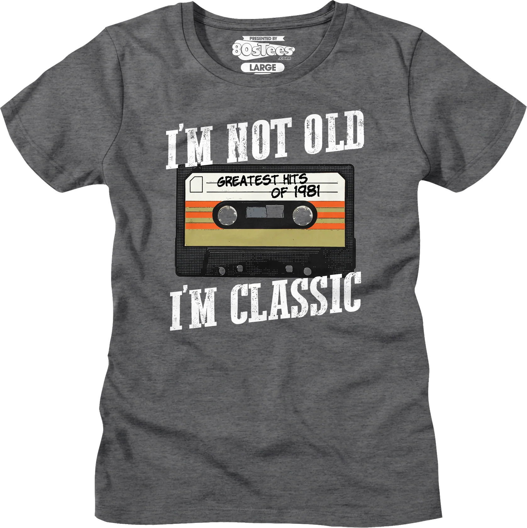 Womens I'm Not Old I'm Classic Greatest Hits Of 1981 Shirt
