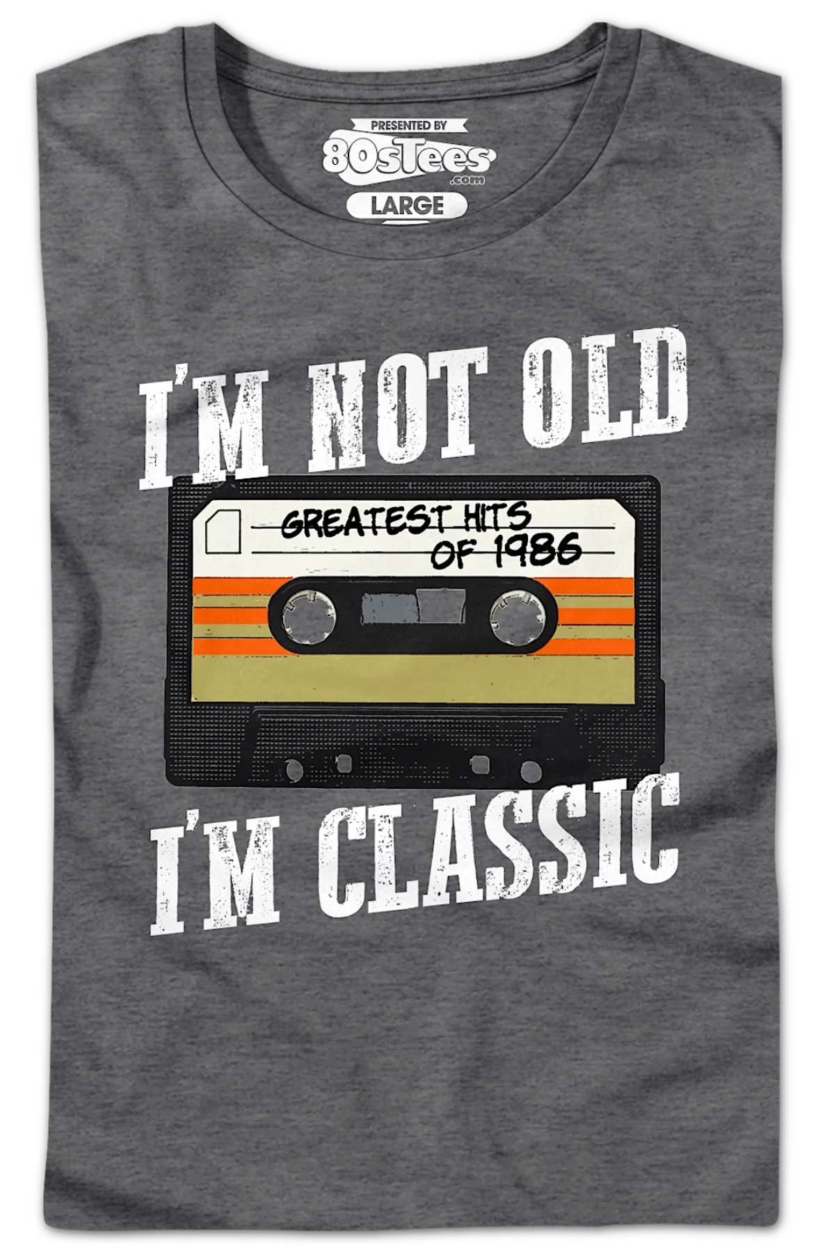 Womens I'm Not Old I'm Classic Greatest Hits Of 1986 Shirt - Image 2
