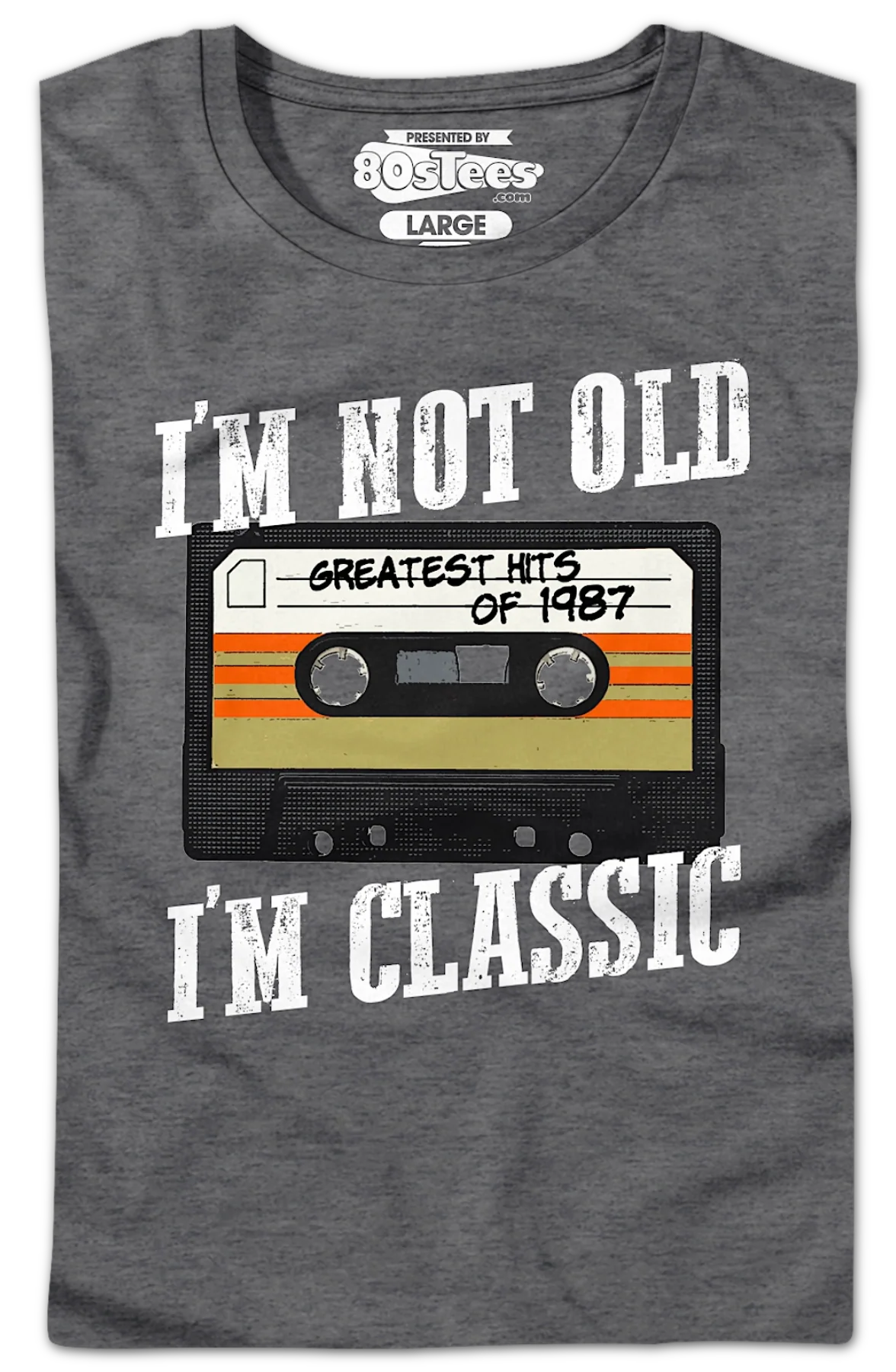 Womens I'm Not Old I'm Classic Greatest Hits Of 1987 Shirt - Image 2