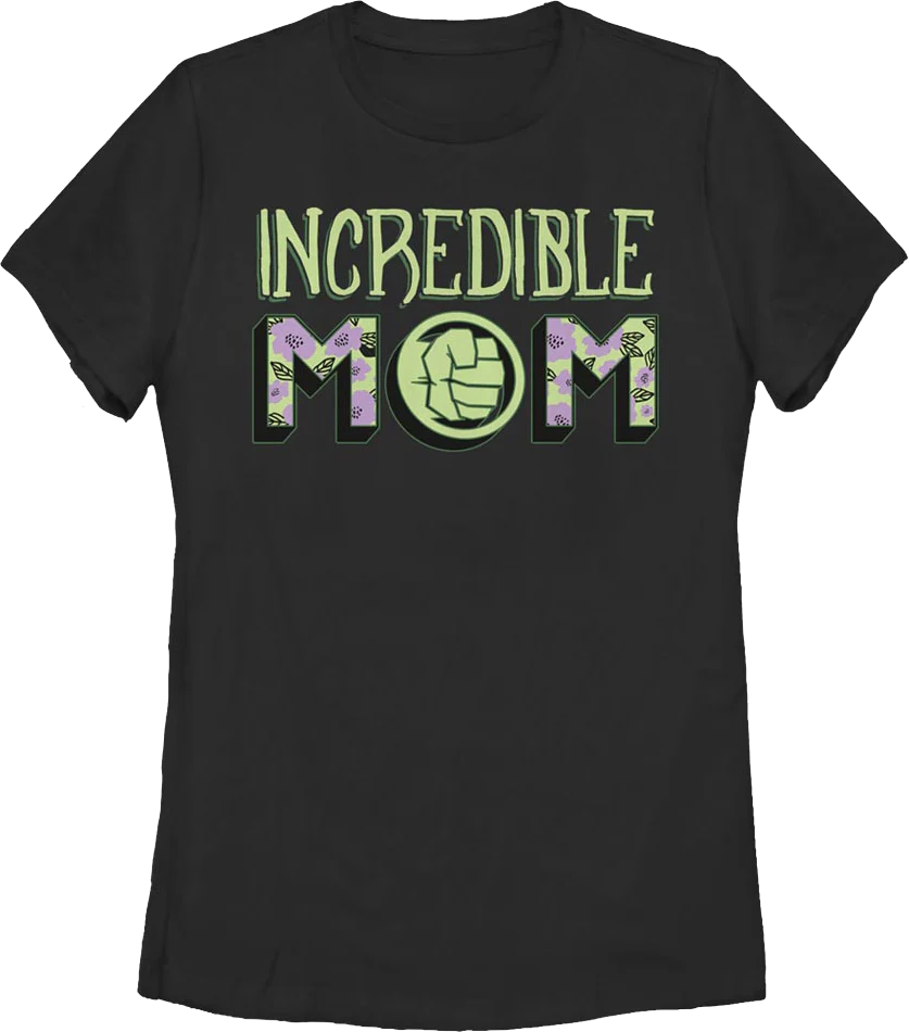 Womens Incredible Mom Marvel Comics Shirt