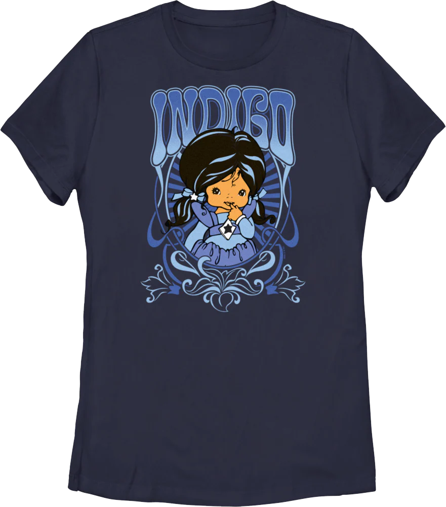 Womens Indigo Rainbow Brite Shirt