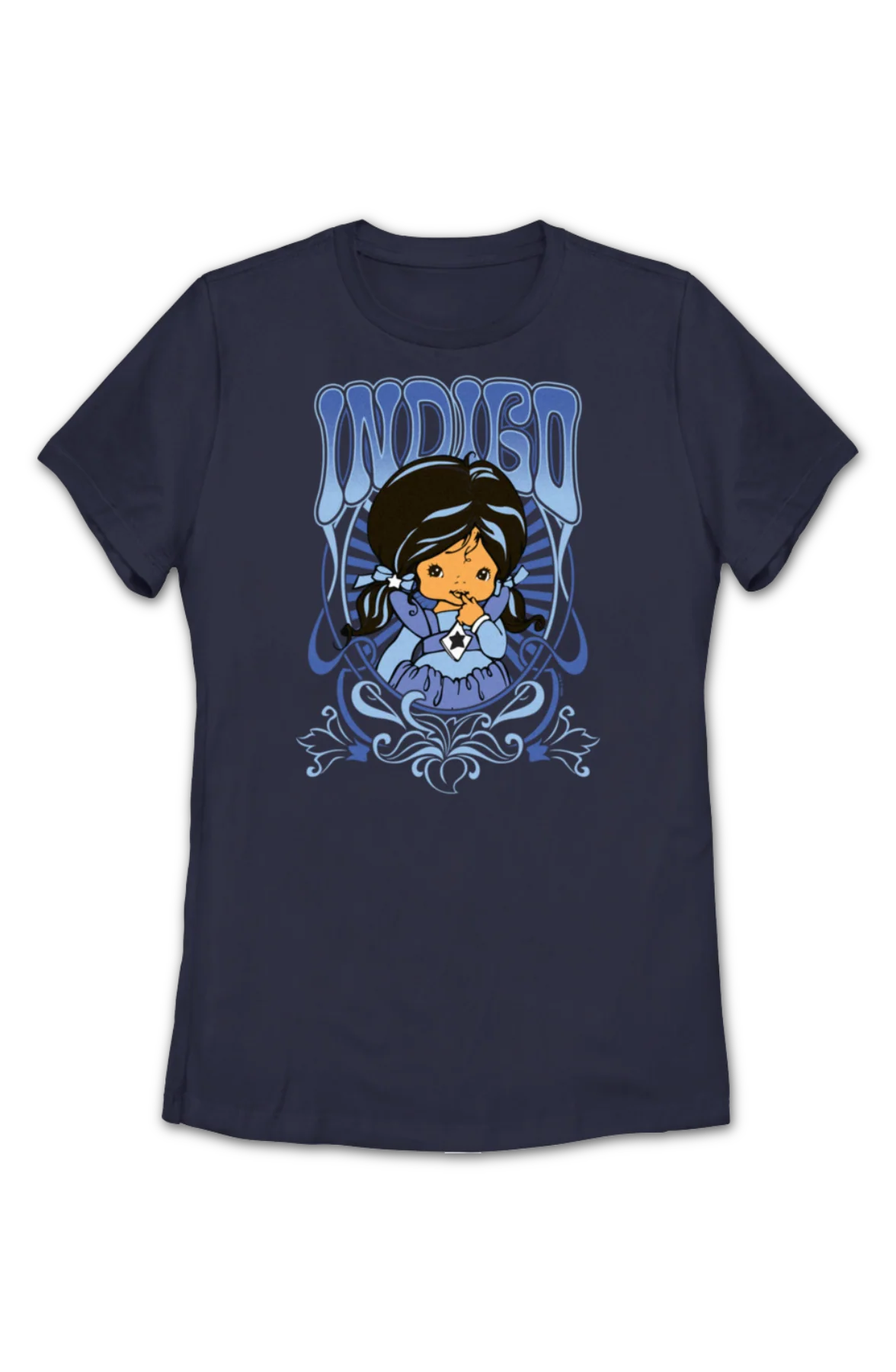 Womens Indigo Rainbow Brite Shirt - Image 2