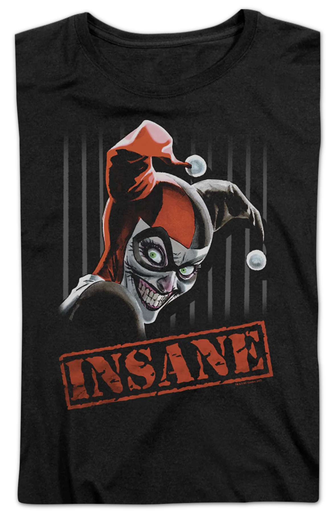 Womens Insane Harley Quinn Shirt - Image 2