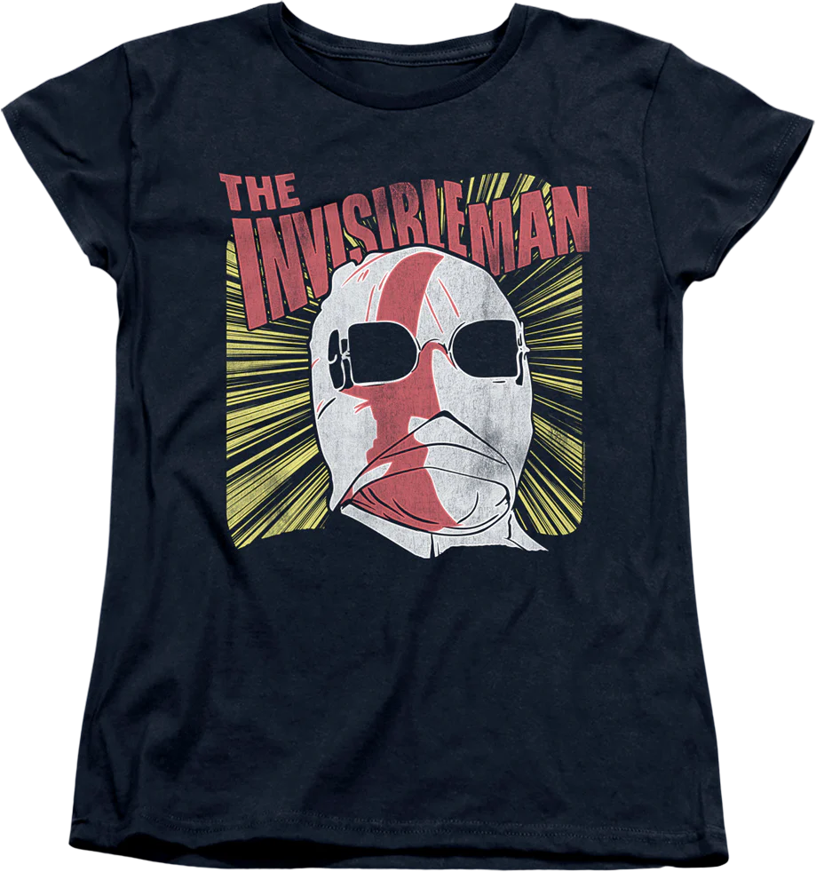 Womens Invisible Man Shirt