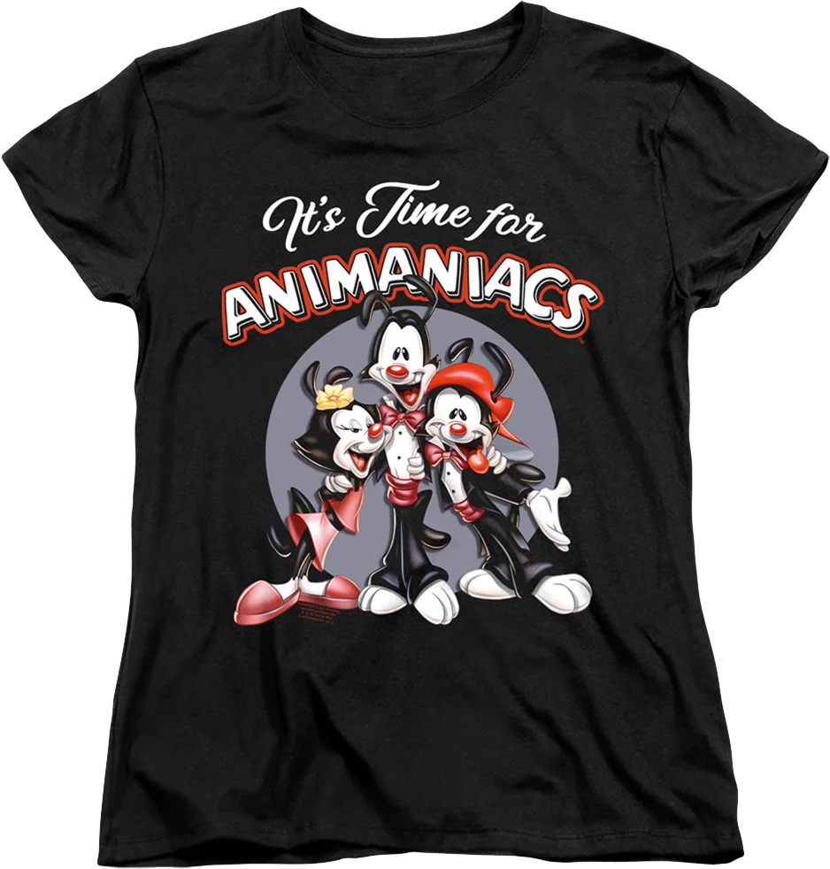 Womens It's Time For Animaniacs Shirt
