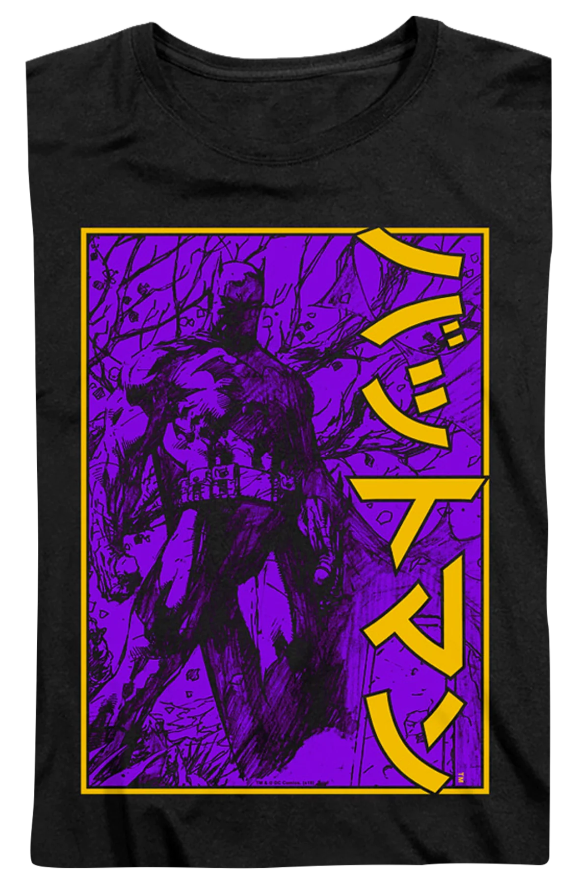 Womens Japanese Batman Shirt - Image 2
