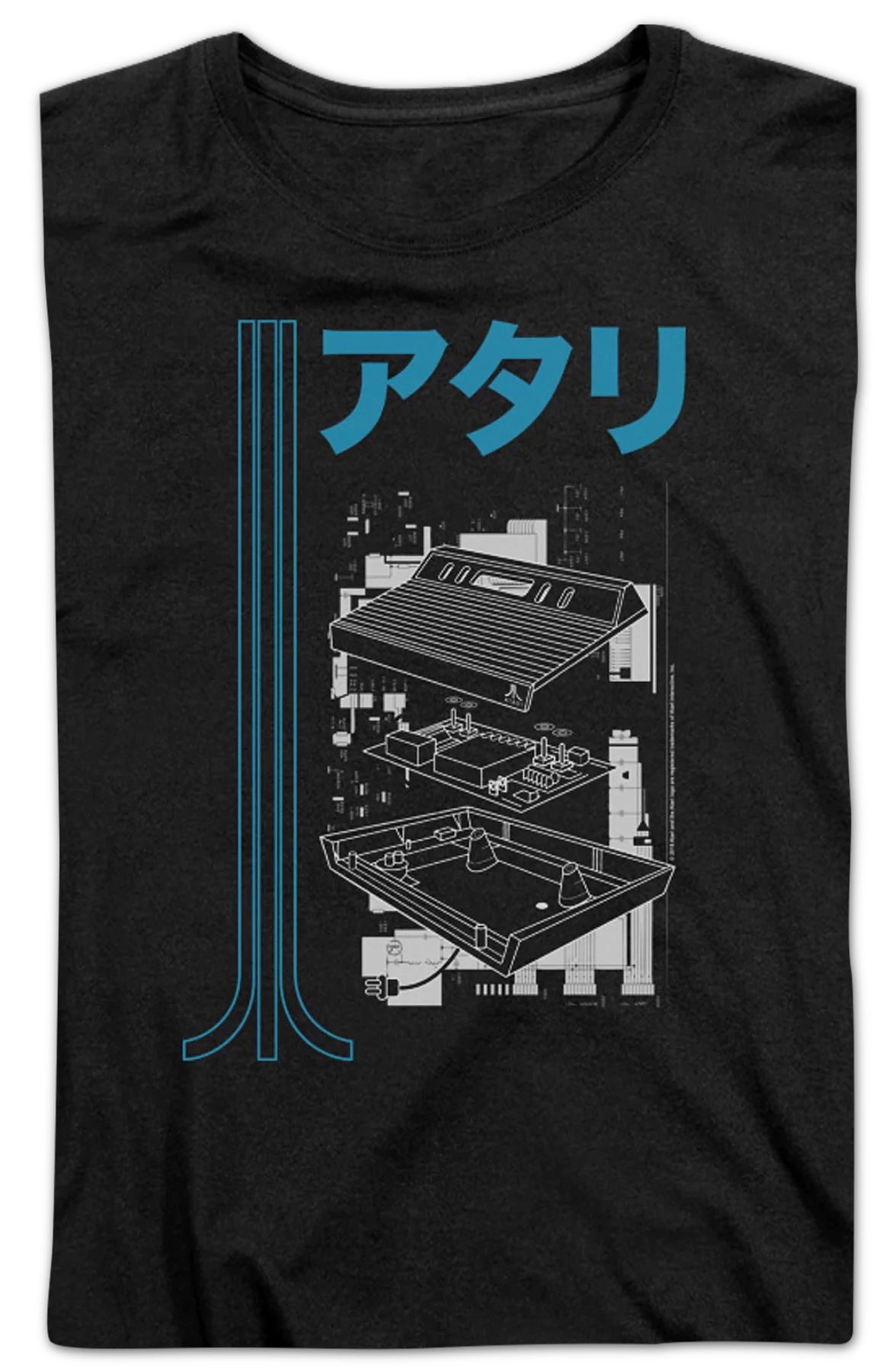 Womens Japanese Schematic Atari Shirt - Image 2