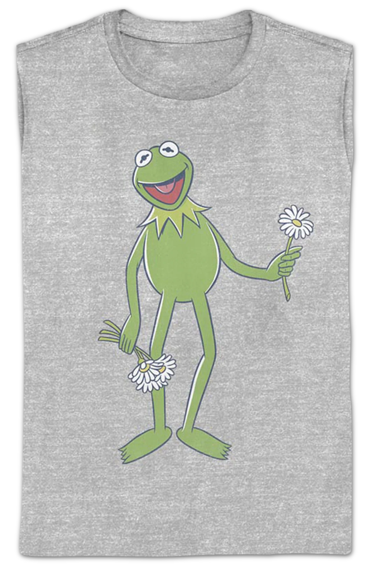 Womens Kermit's Flowers Muppets Shirt - Image 2