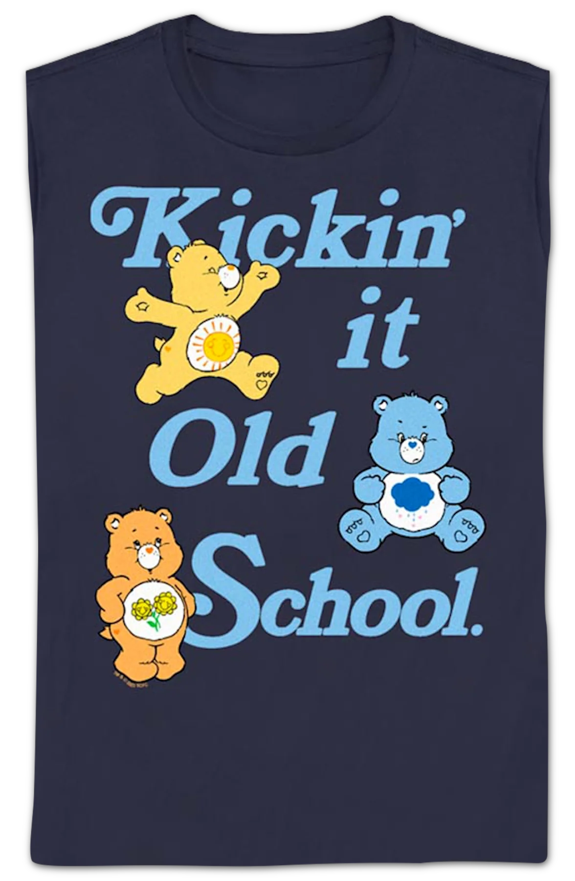 Womens Kickin' It Old School Care Bears Shirt - Image 2