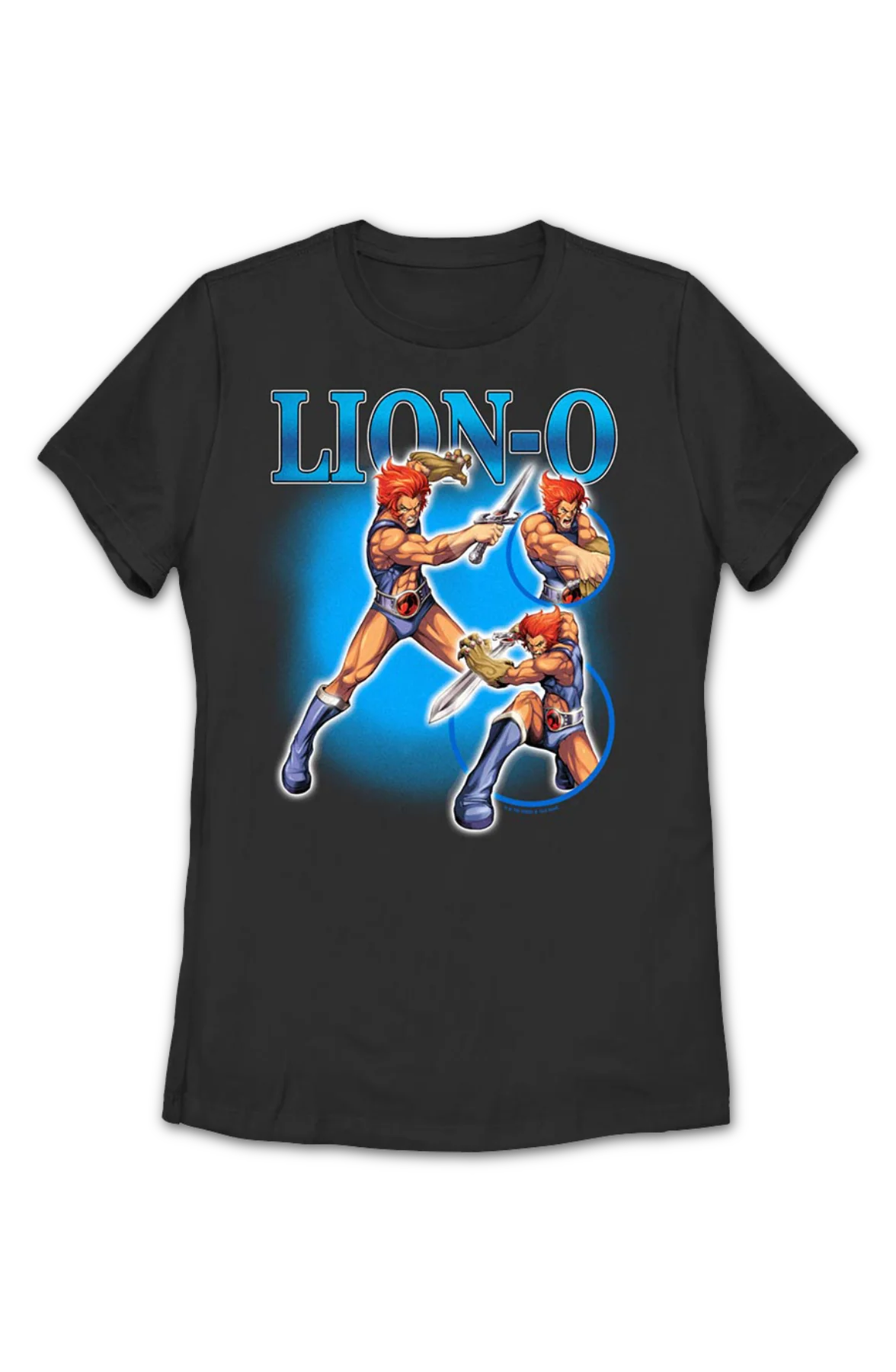 Womens Lion-O Collage ThunderCats Shirt - Image 2