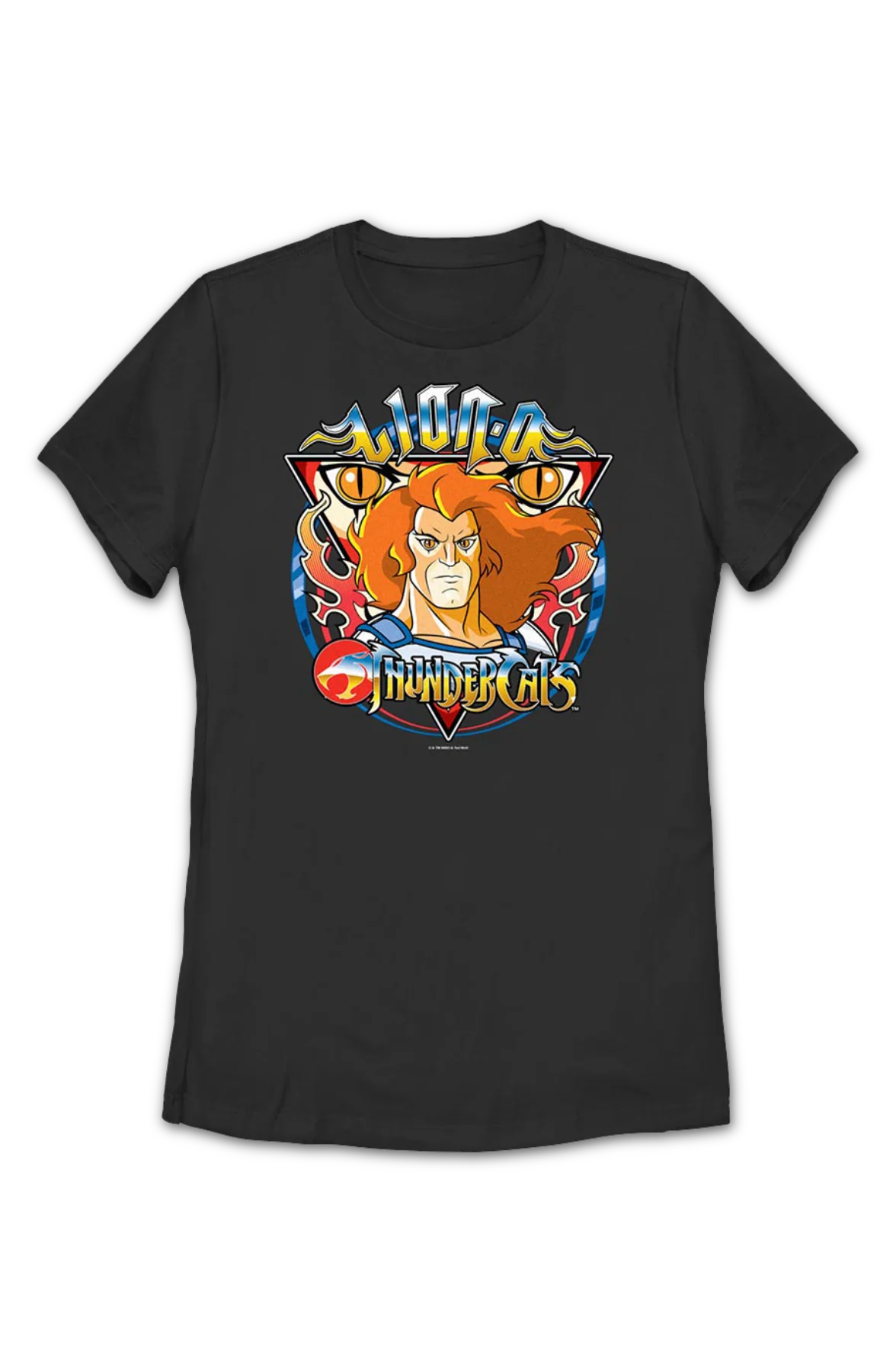 Womens Lion-O Vintage Crest ThunderCats Shirt - Image 2