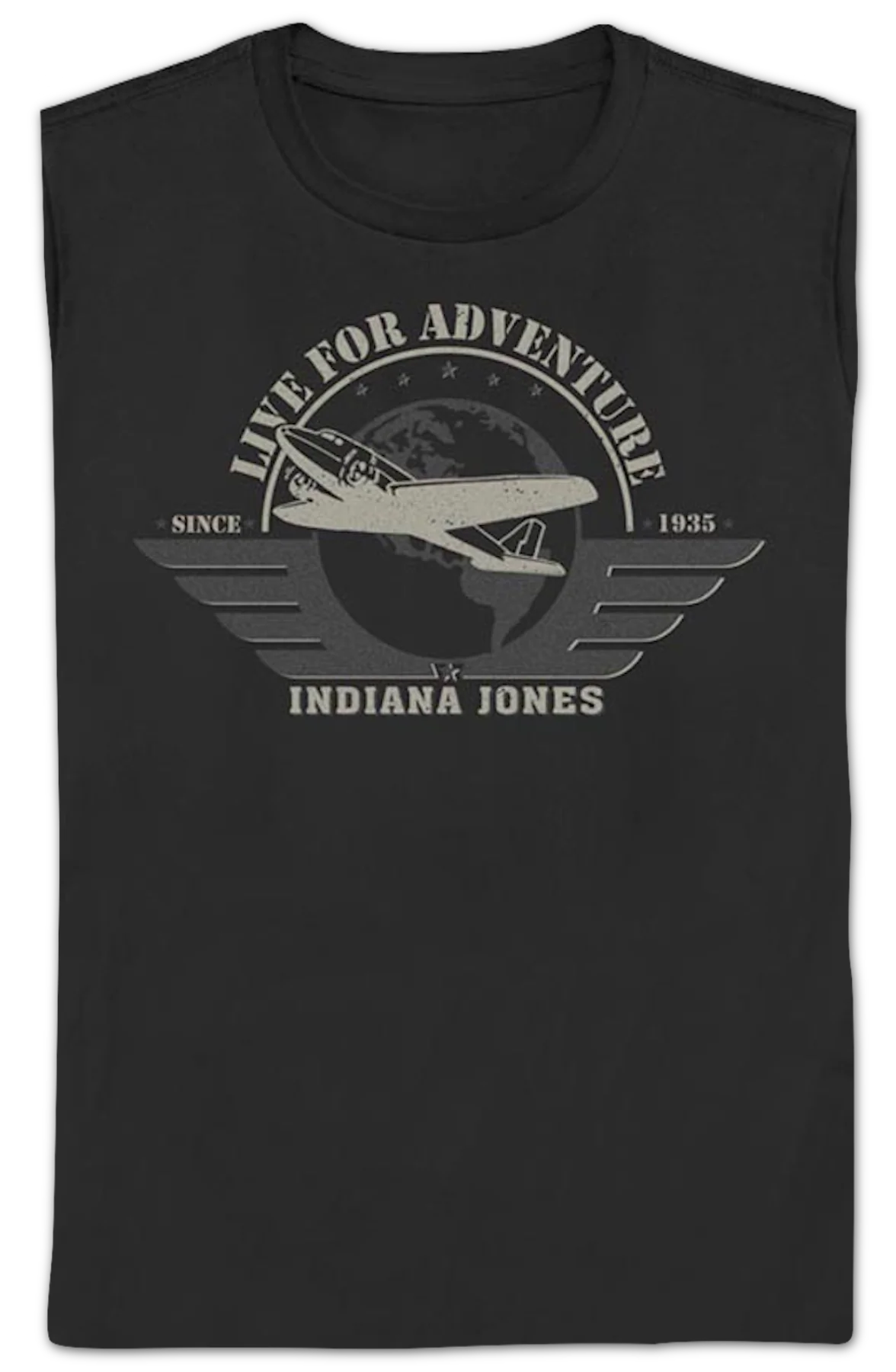 Womens Live For Adventure Indiana Jones Shirt - Image 2