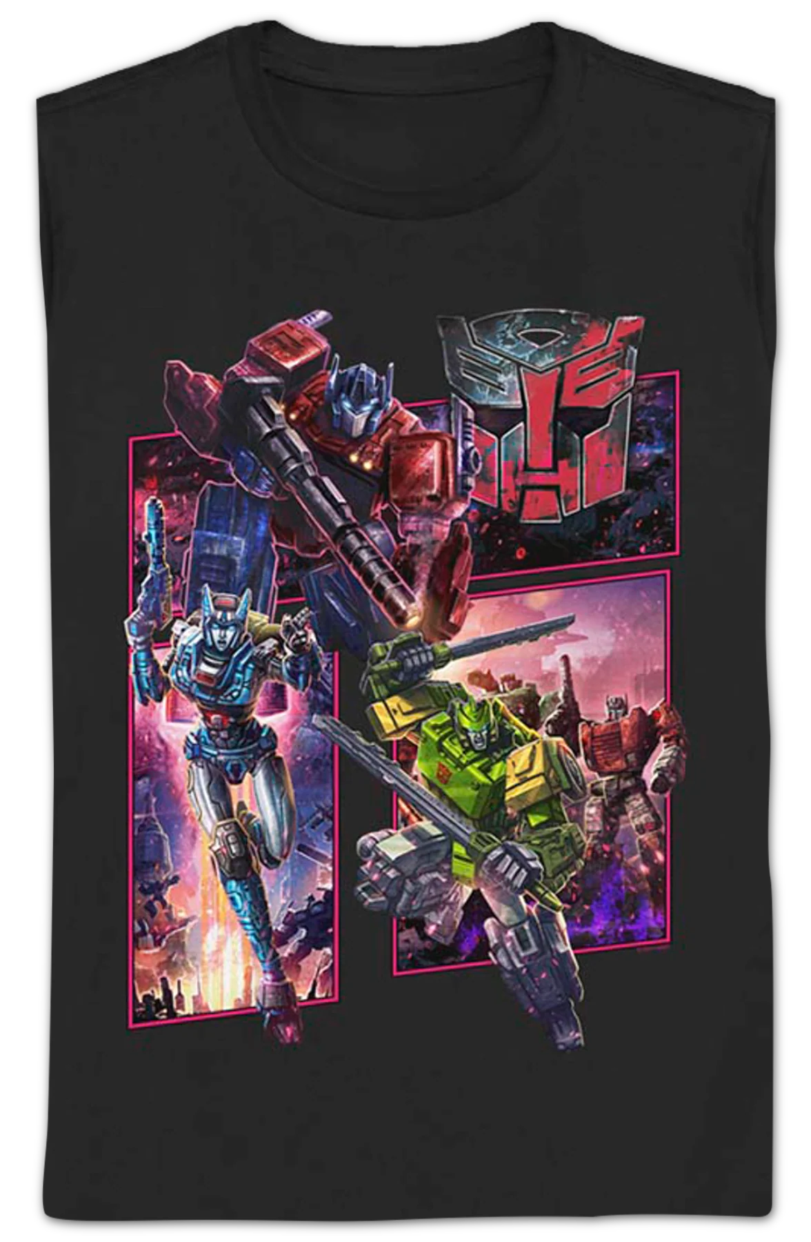 Womens Logo And Autobots Transformers Shirt - Image 2
