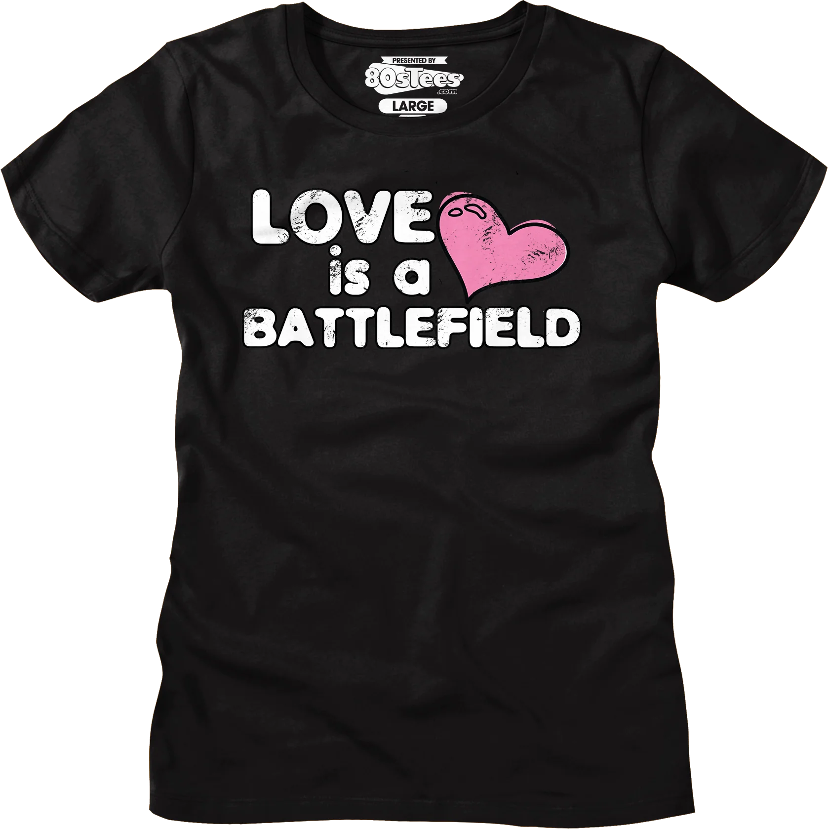 Womens Love Is A Battlefield Shirt