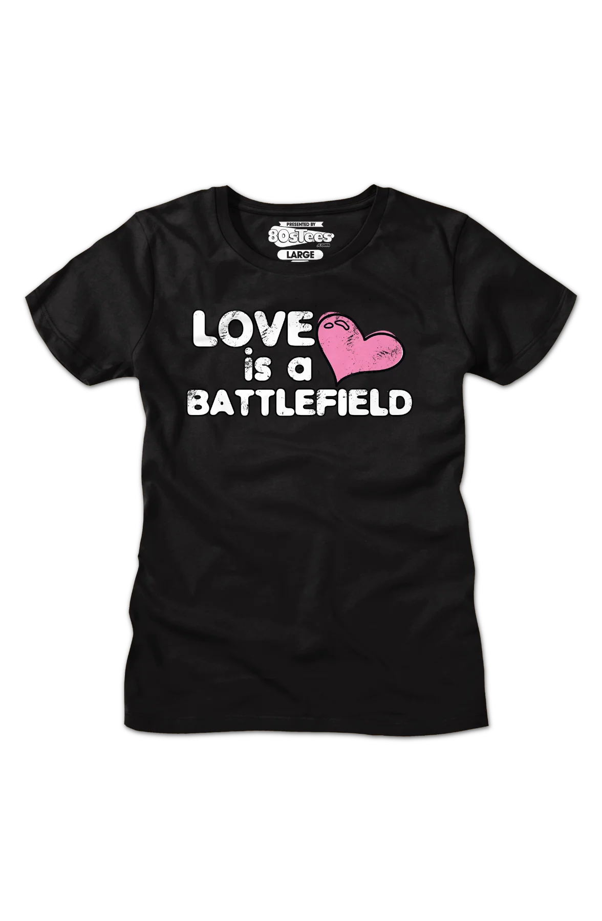 Womens Love Is A Battlefield Shirt - Image 2