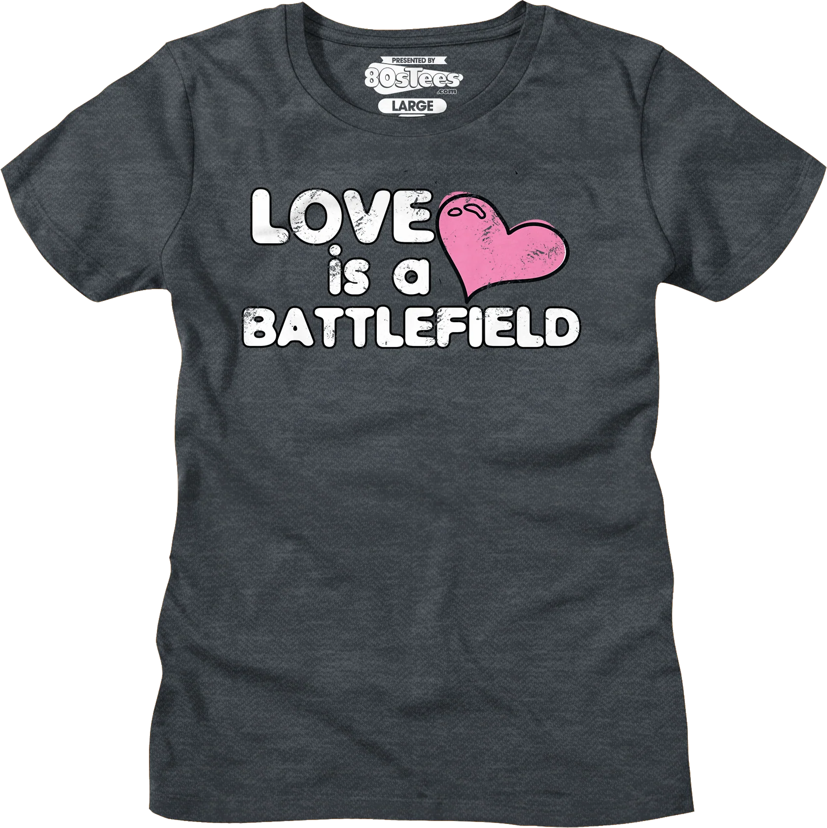 Womens Love Is A Battlefield Shirt - Image 4