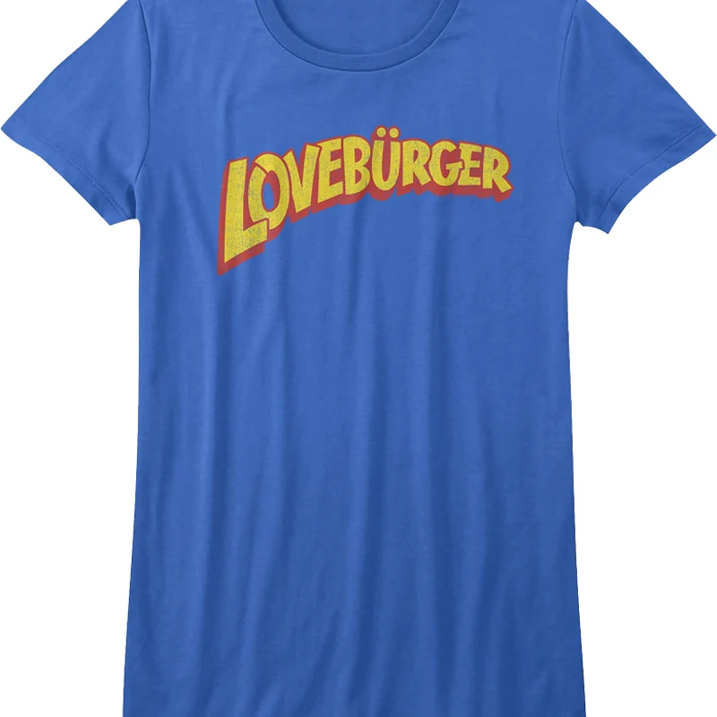 Womens Loveburger Can't Hardly Wait Shirt