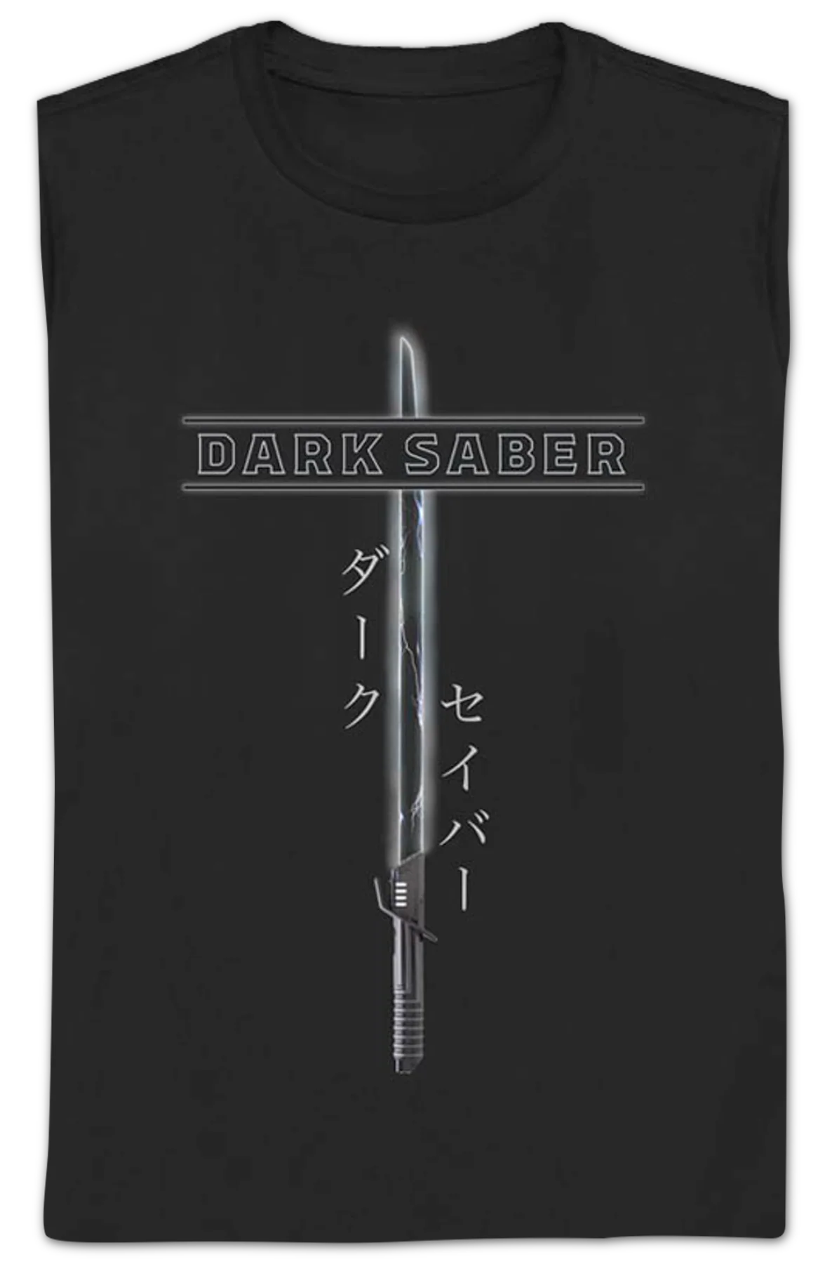 Womens Mandalorian Darksaber Star Wars Shirt - Image 2
