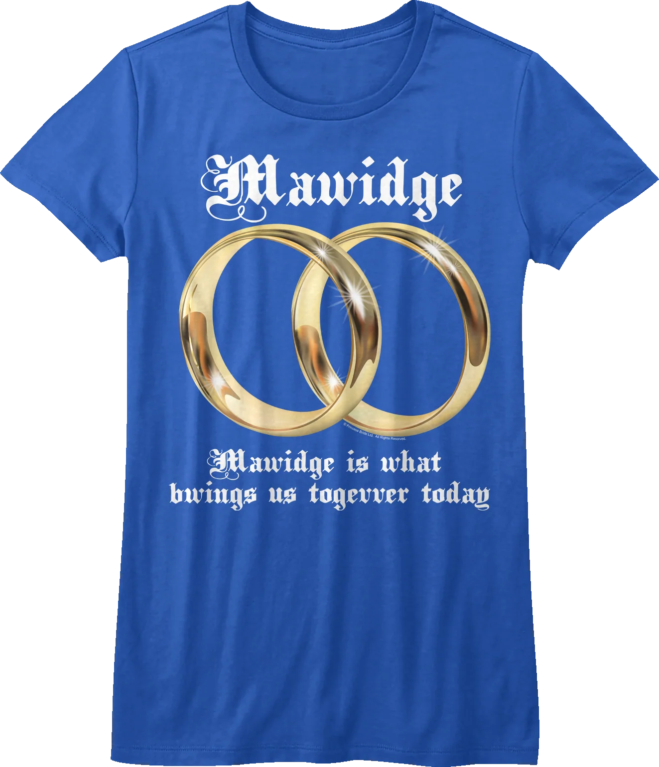Womens Mawidge Princess Bride Shirt