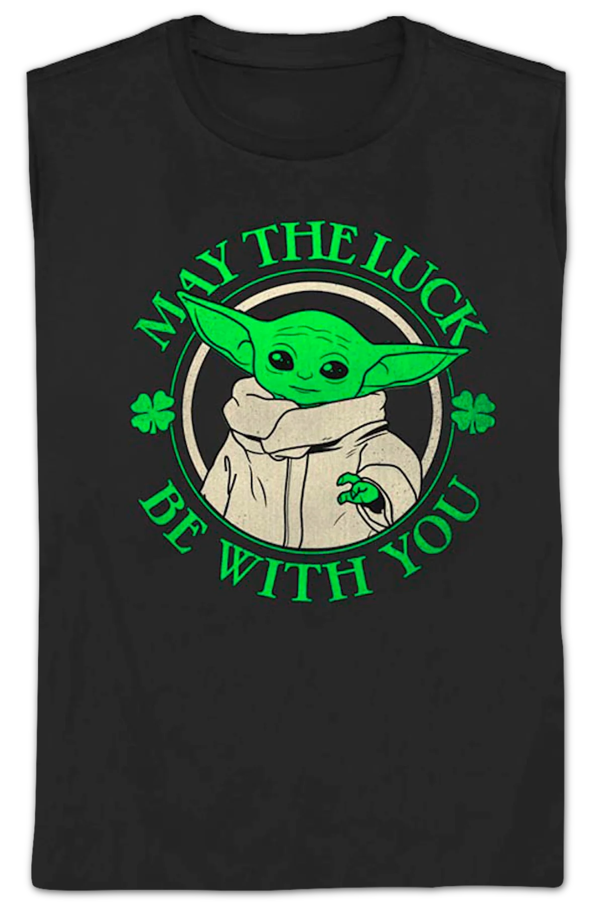 Womens May The Luck Be With You Star Wars Shirt - Image 2