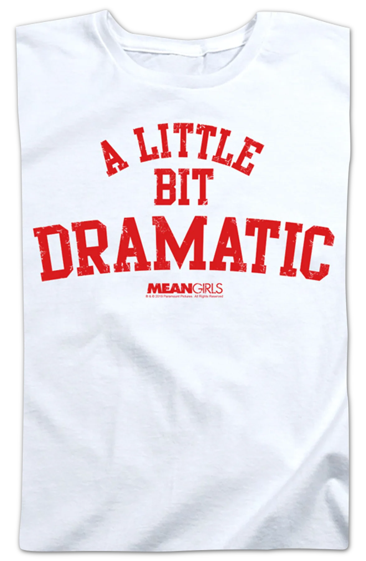 Womens Mean Girls A Little Bit Dramatic Shirt - Image 2