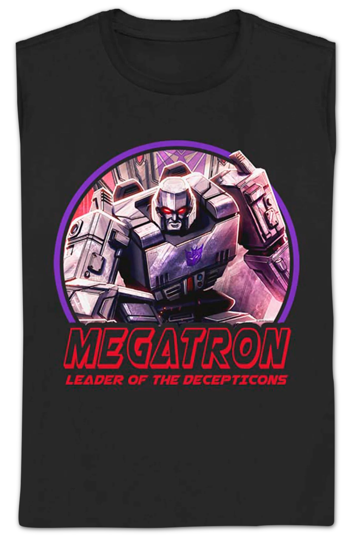 Womens Megatron Leader Of The Decepticons Transformers Shirt - Image 2