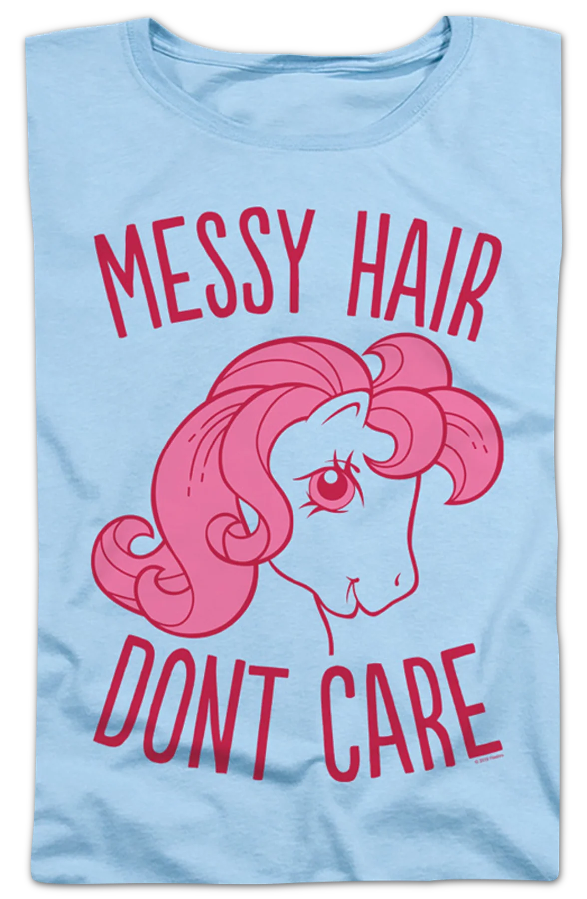Womens Messy Hair My Little Pony Shirt - Image 2